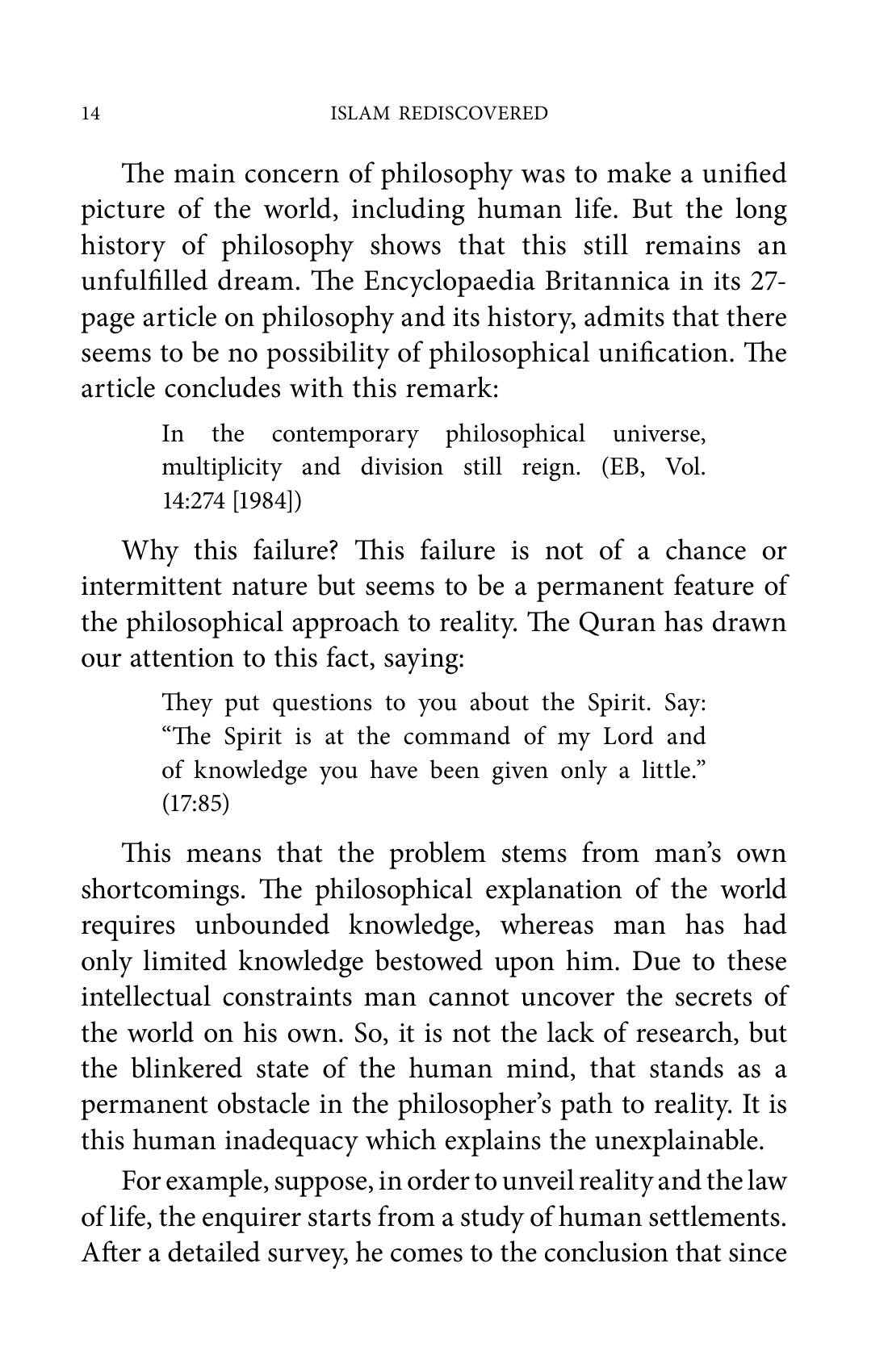 The printed page