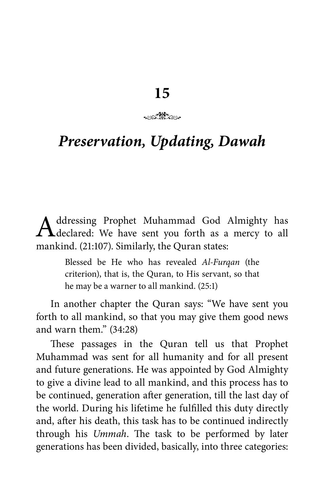 The printed page