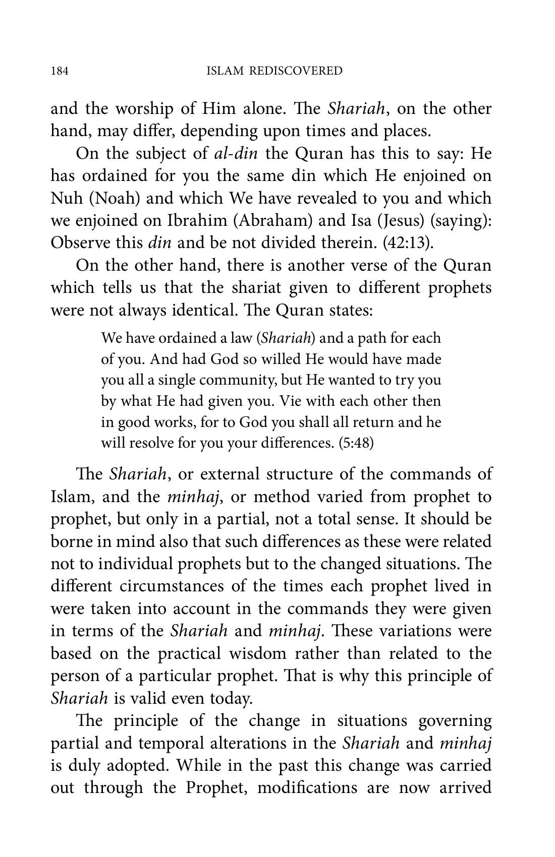 The printed page