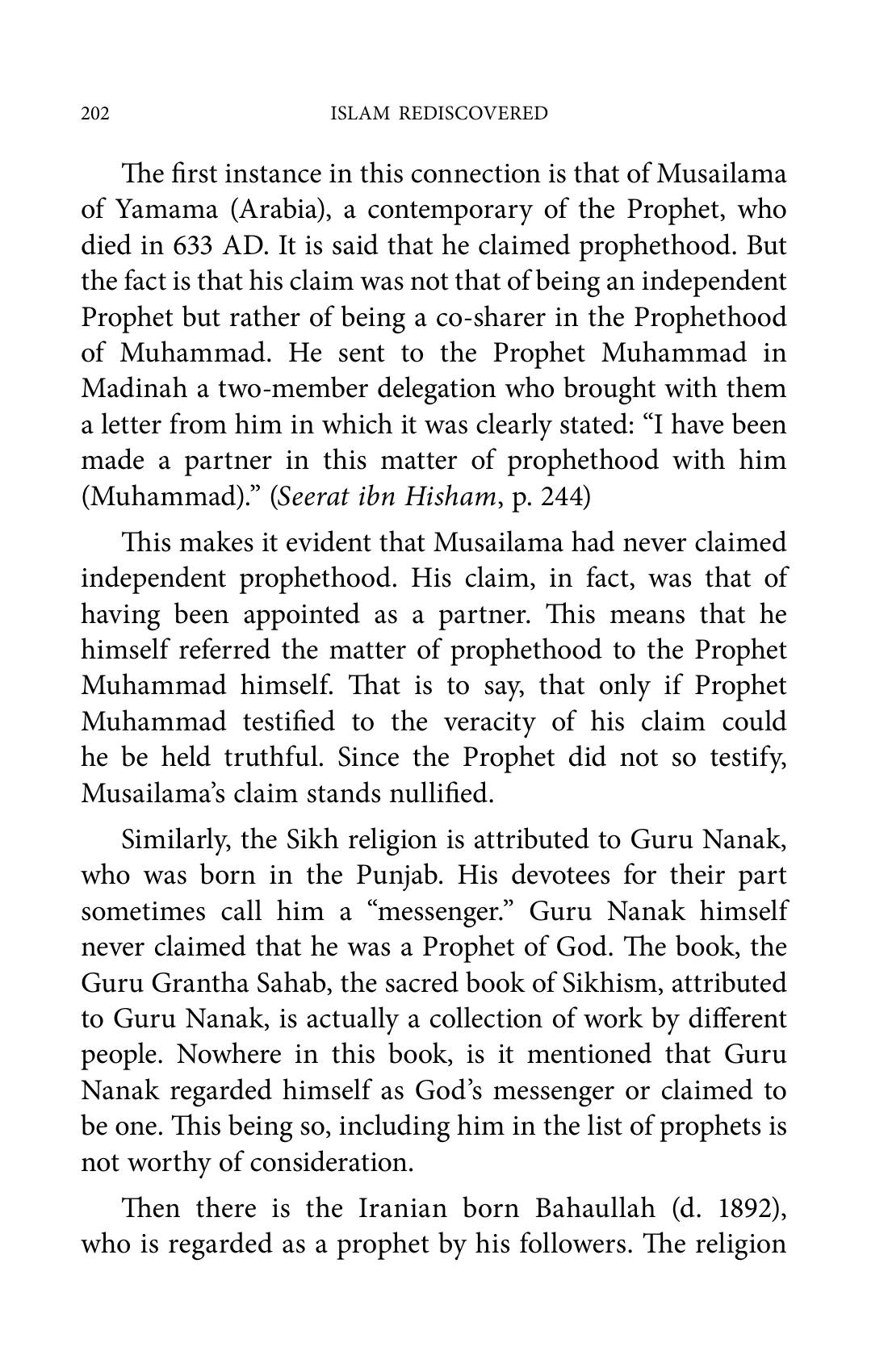 The printed page