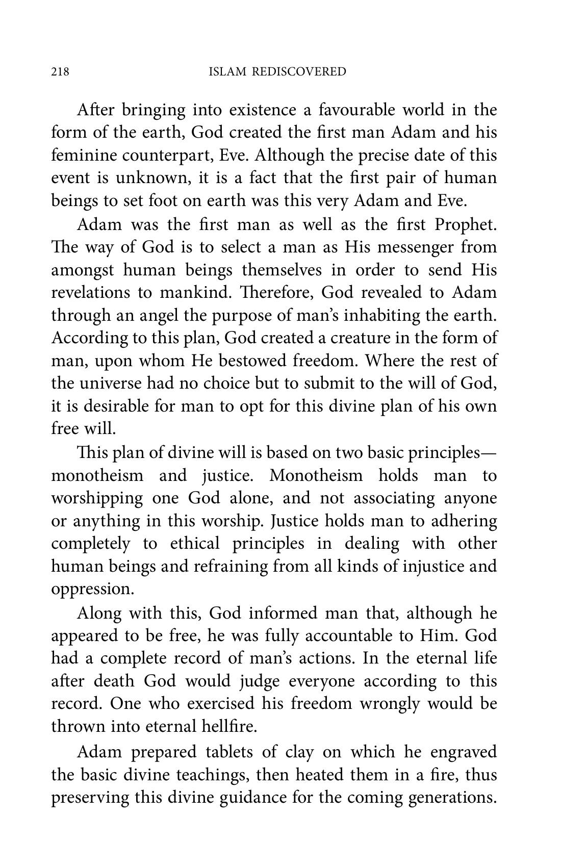 The printed page