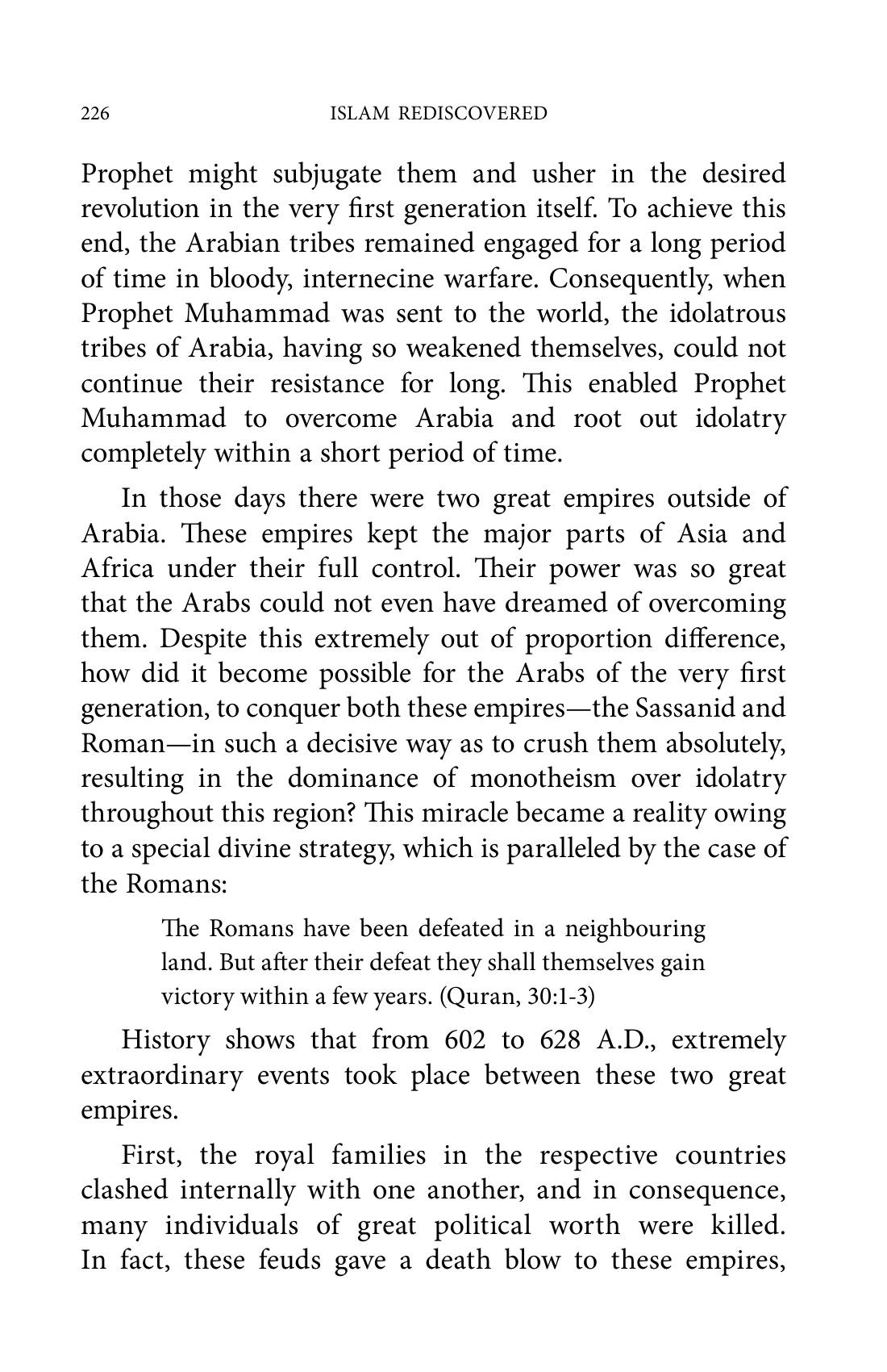 The printed page