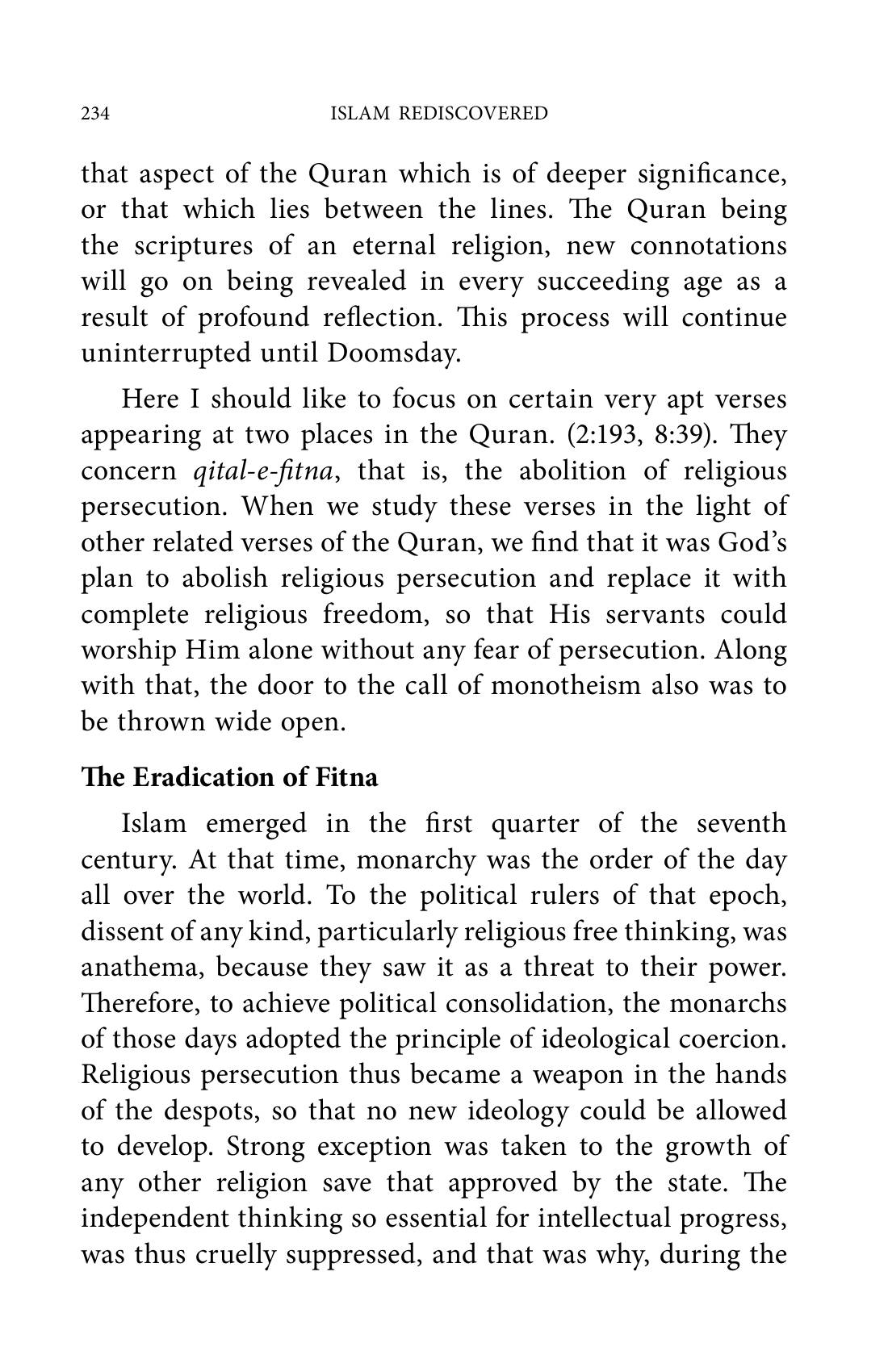 The printed page