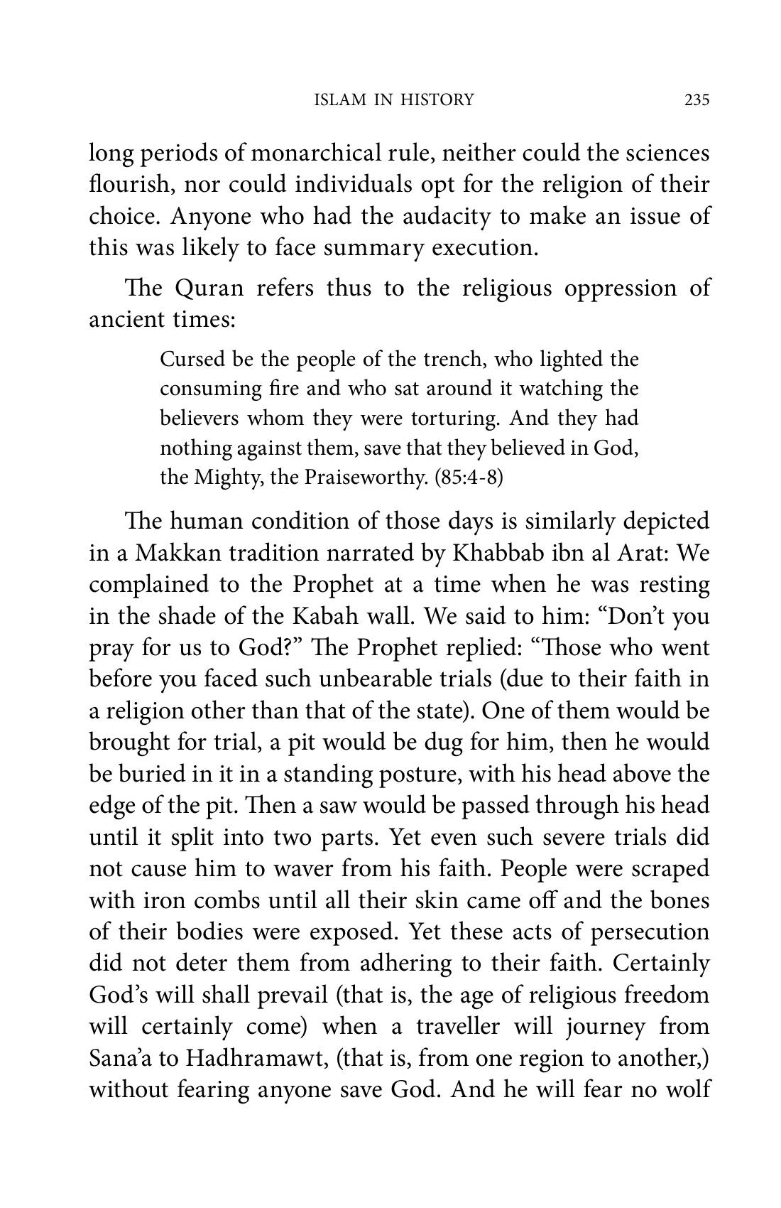 The printed page