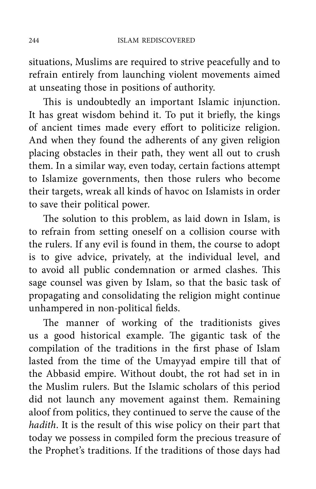 The printed page