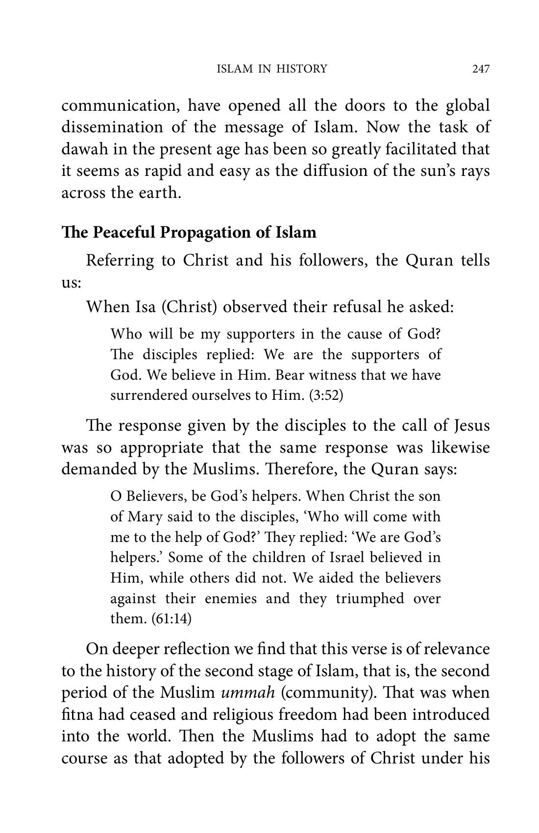 The printed page