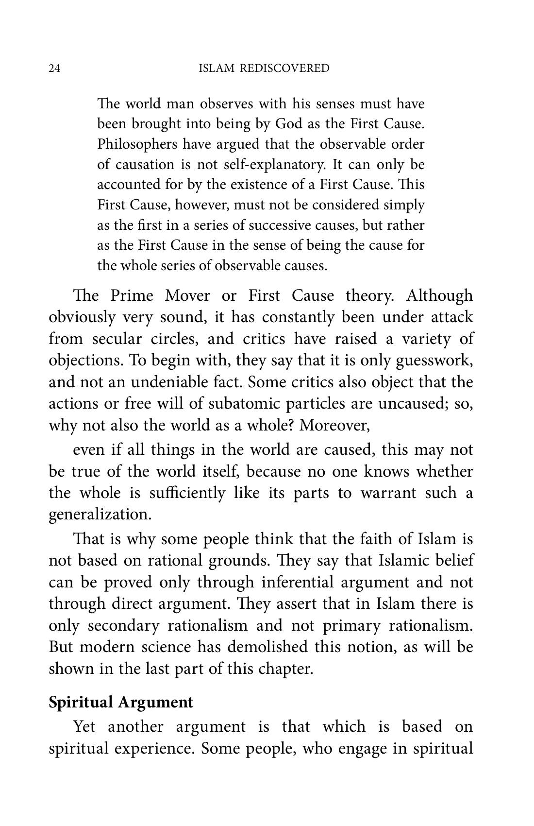 The printed page