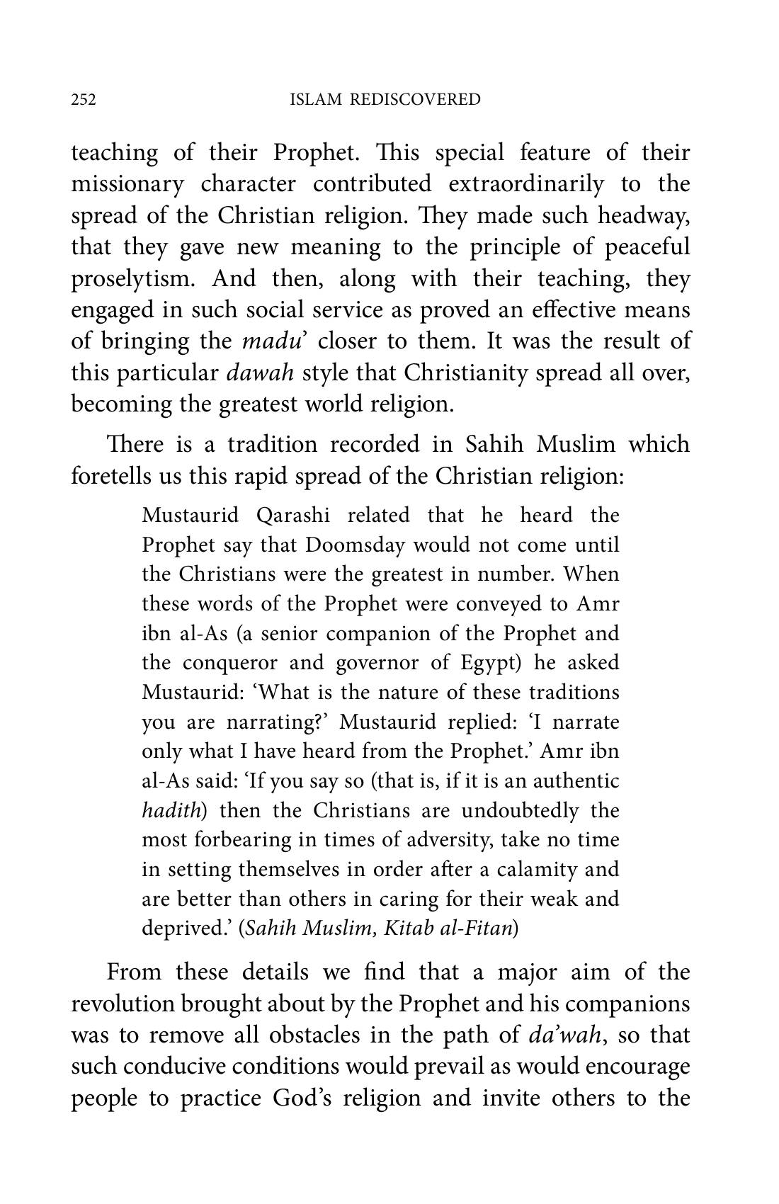 The printed page