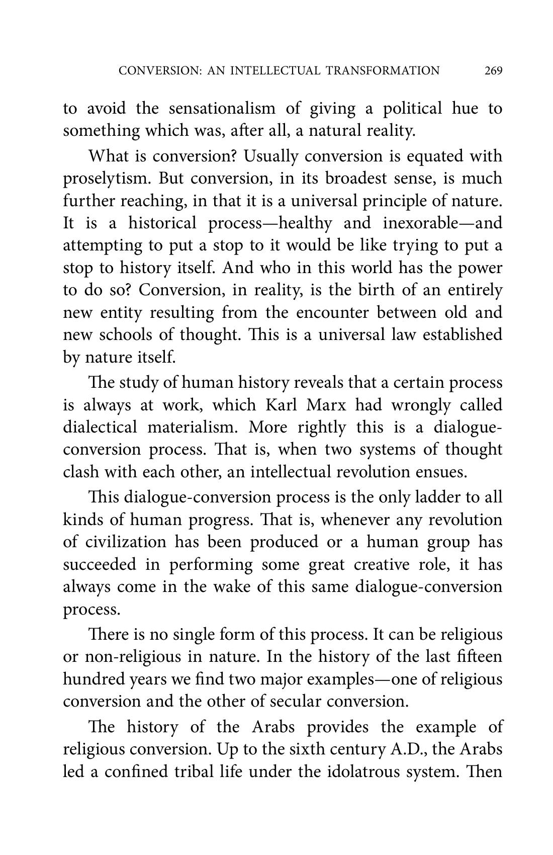 The printed page