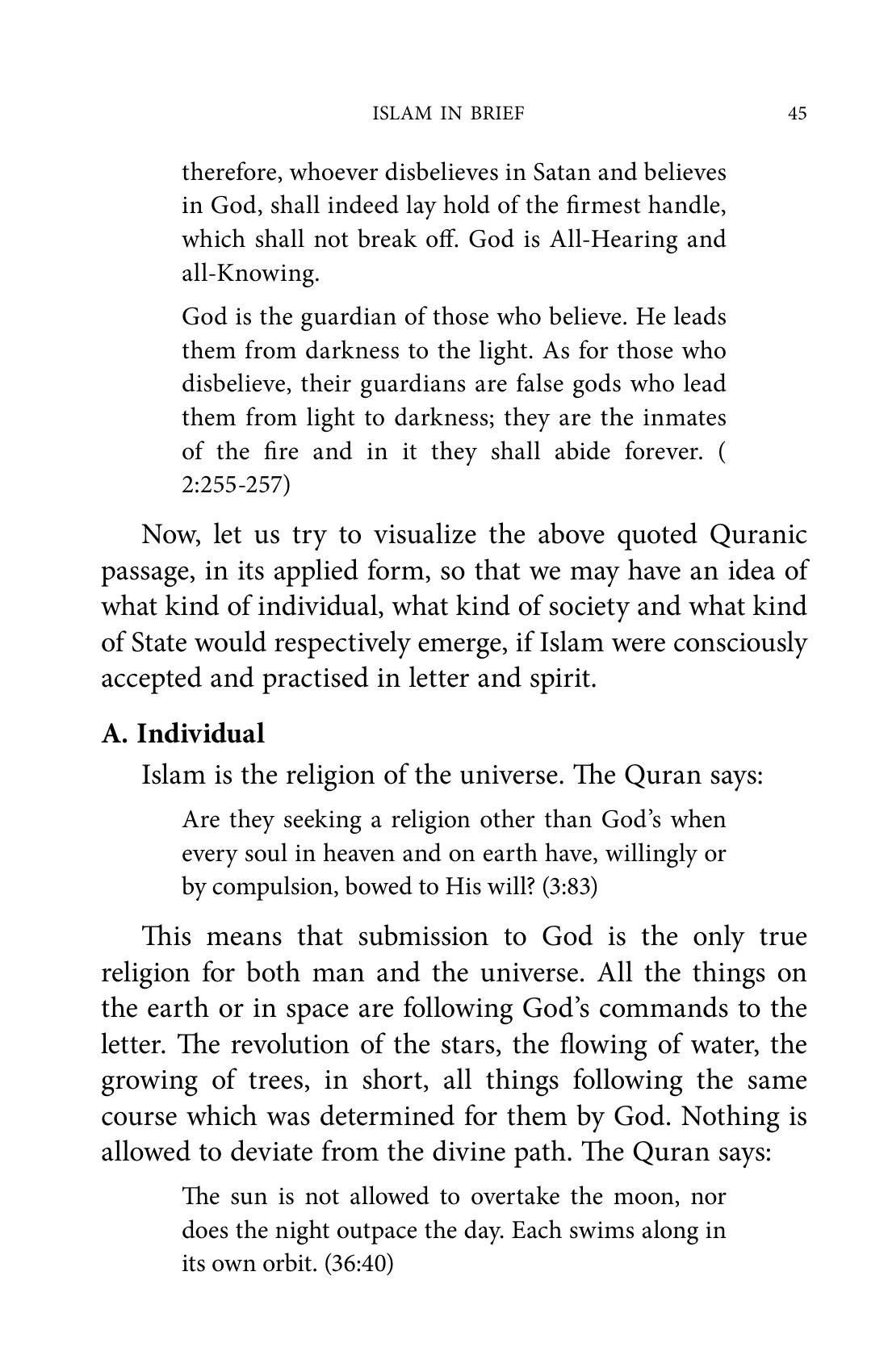 The printed page