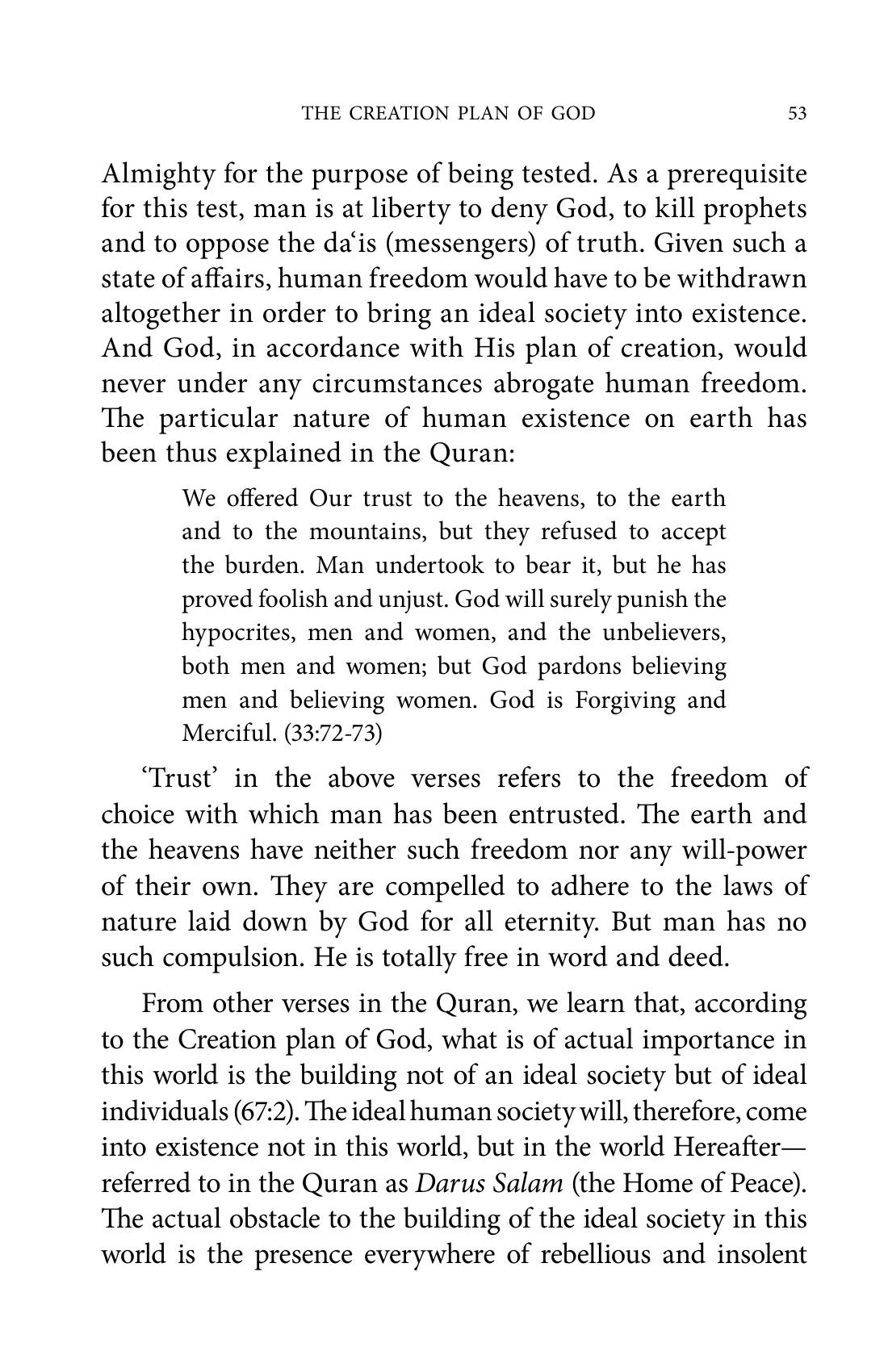 The printed page