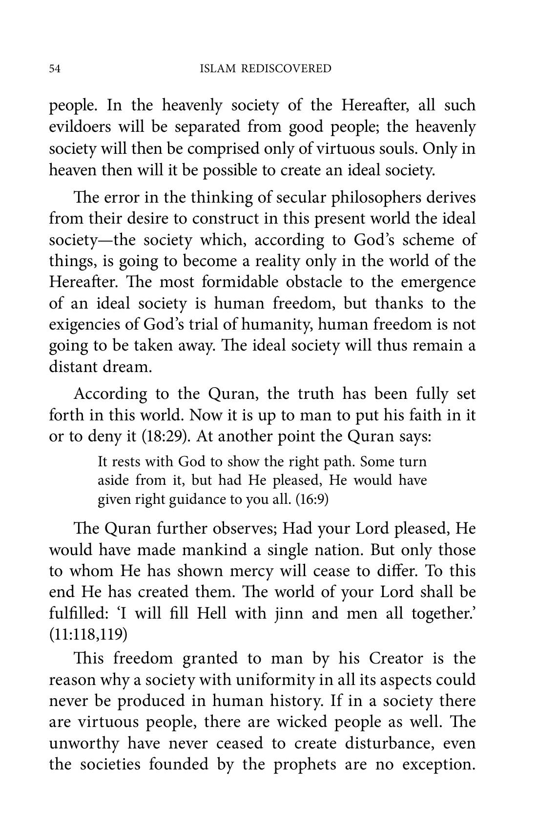 The printed page