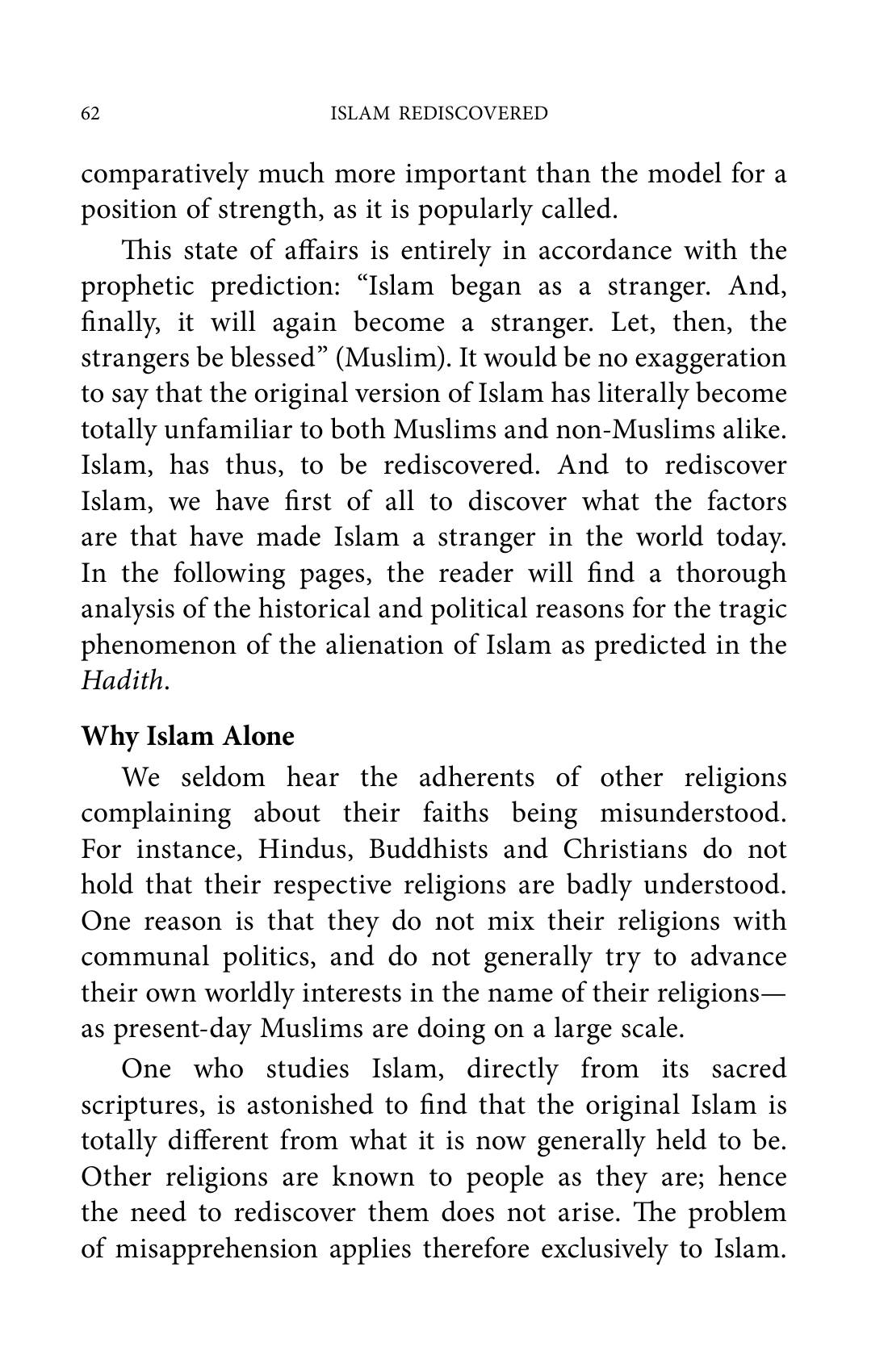 The printed page
