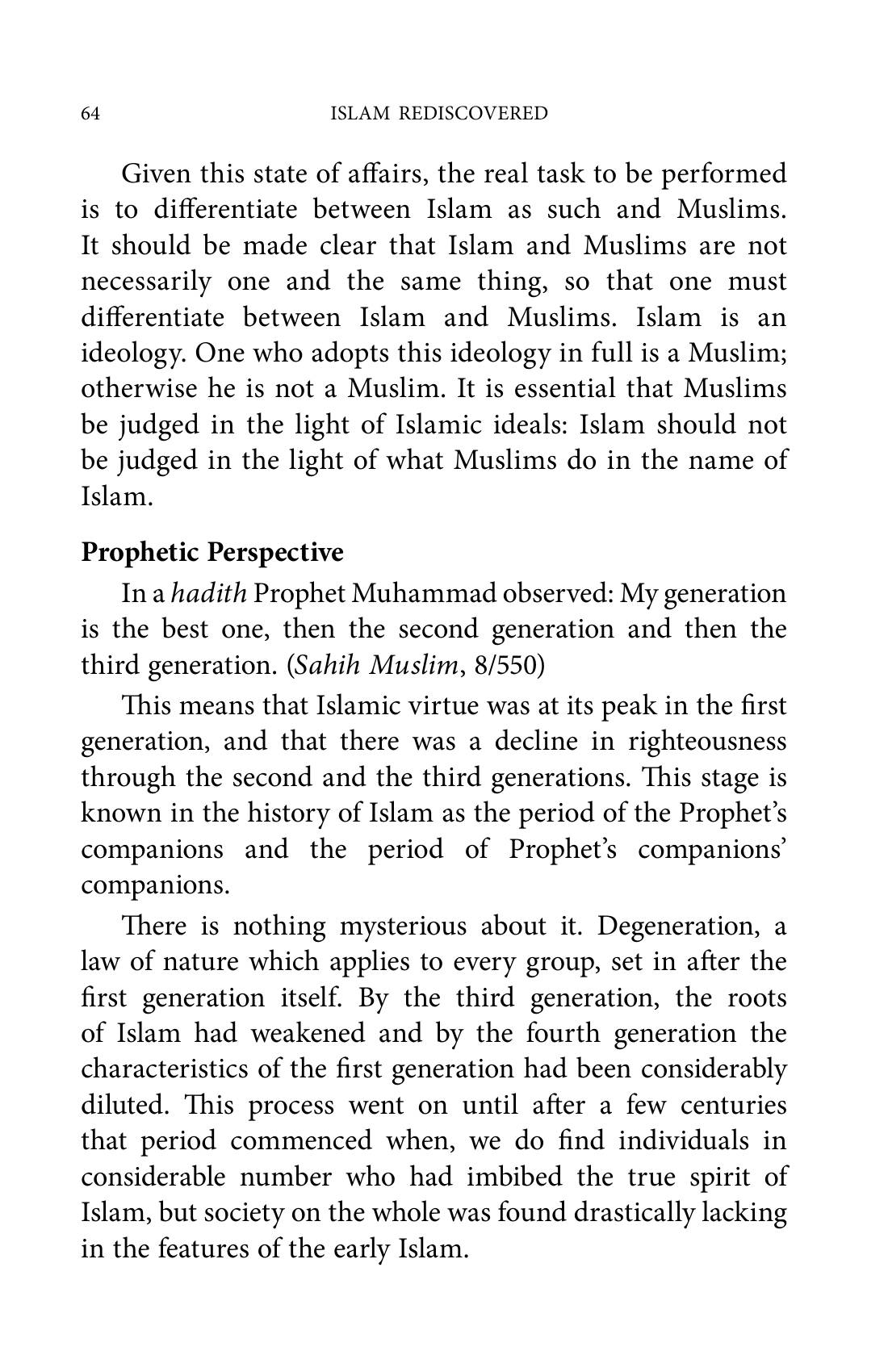 The printed page