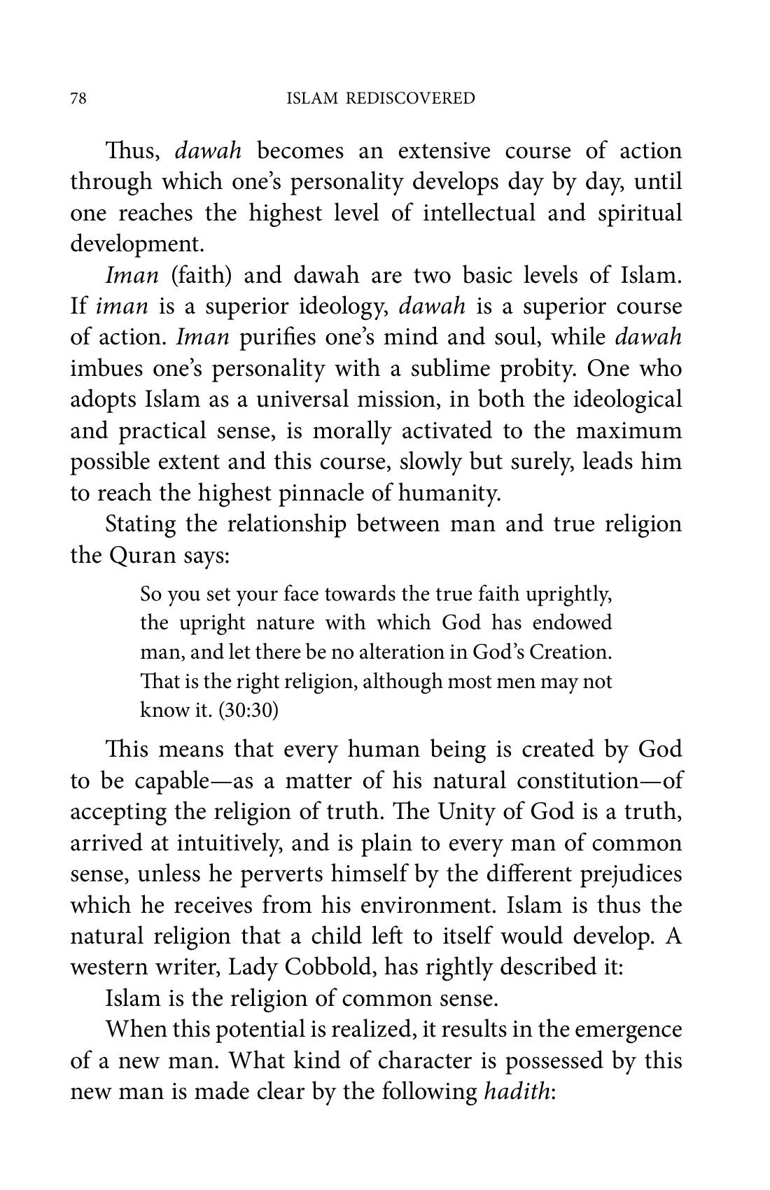 The printed page