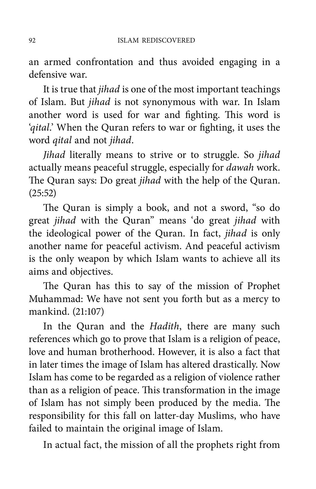 The printed page