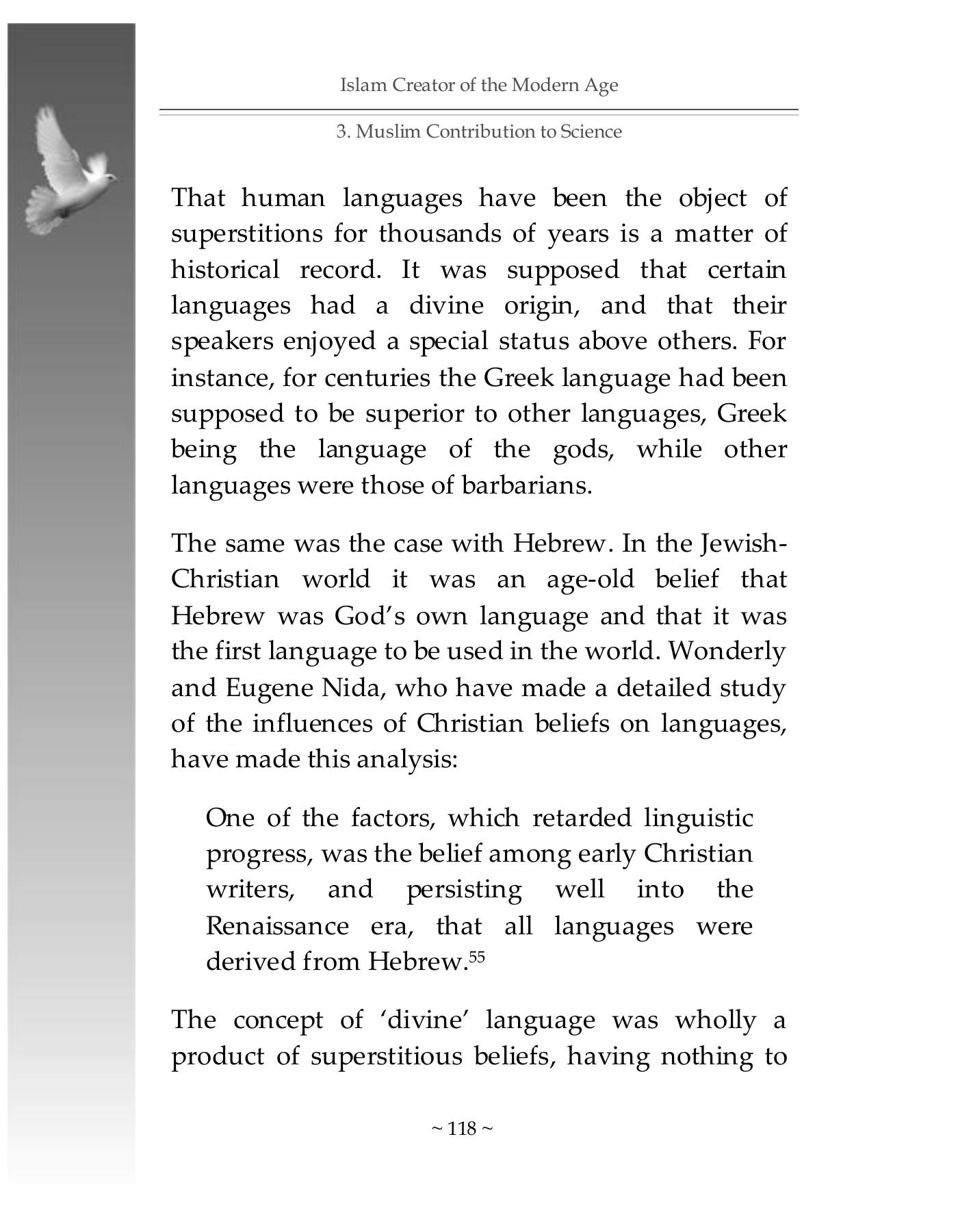 The printed page