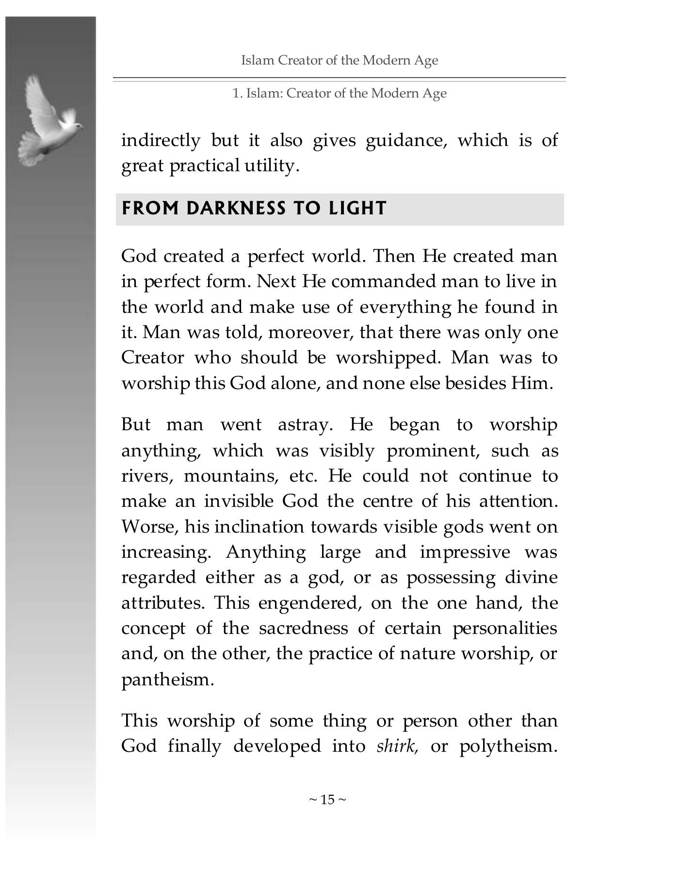 The printed page