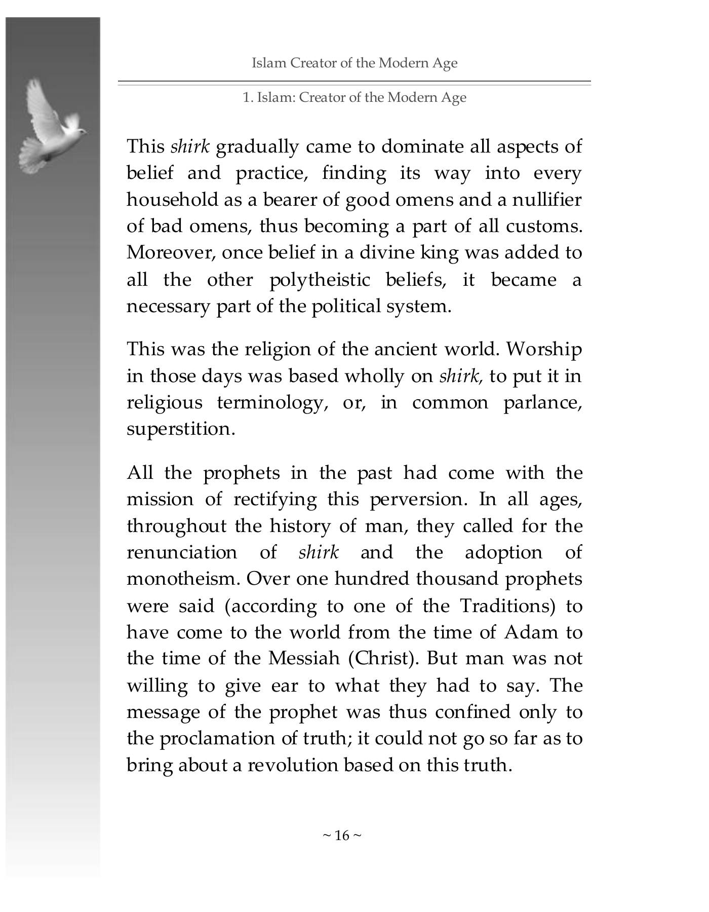 The printed page