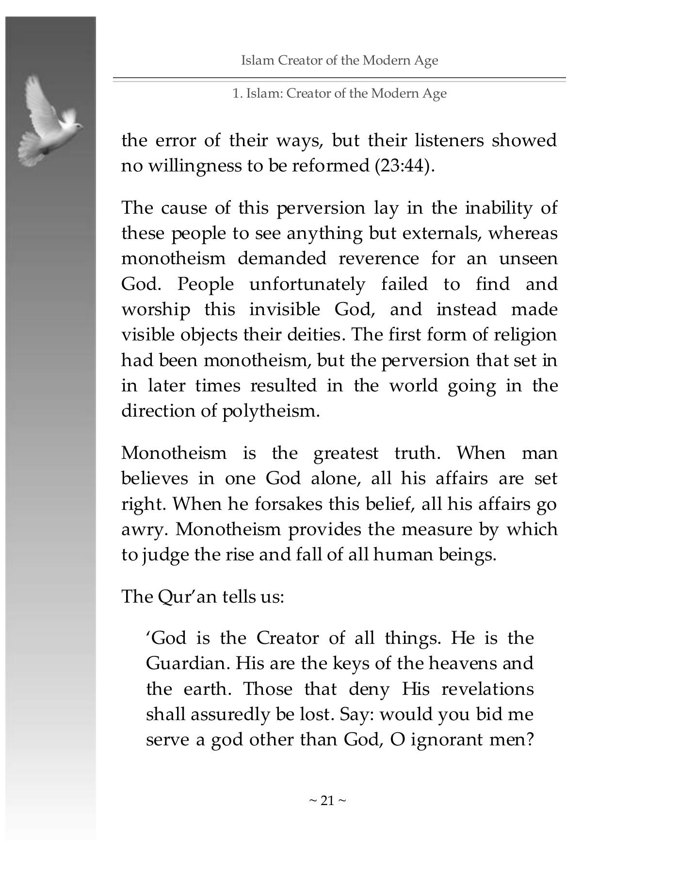 The printed page