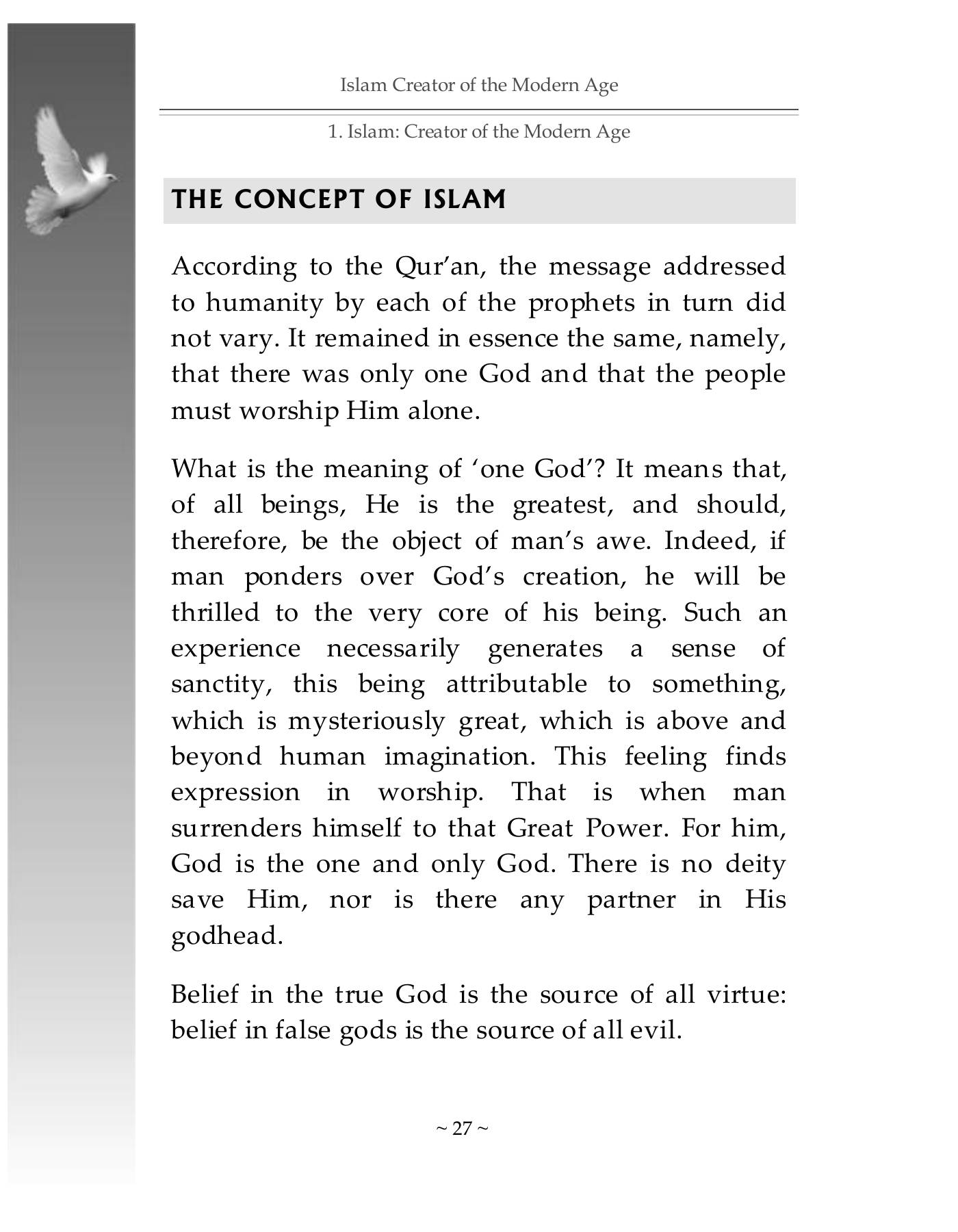 The printed page