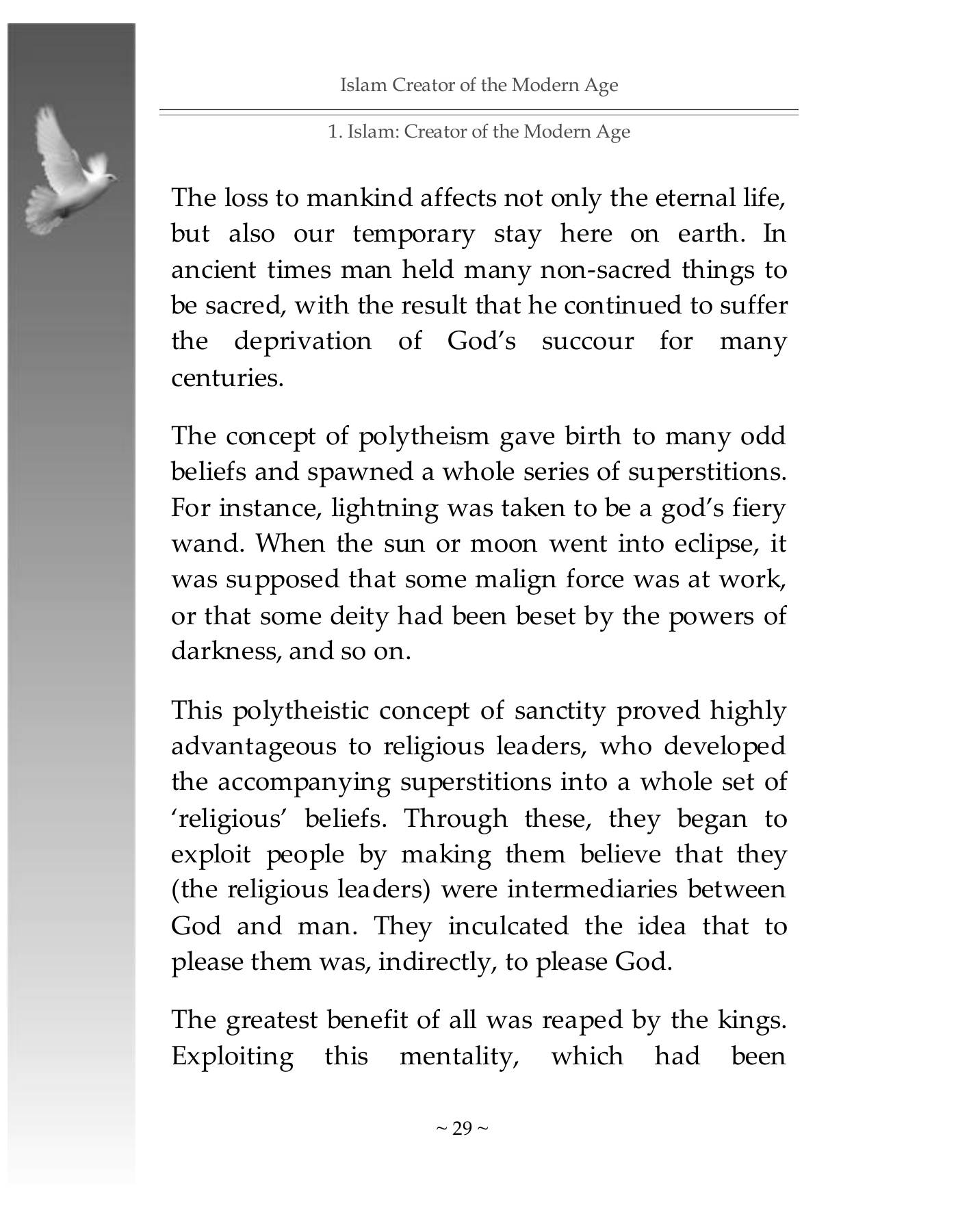 The printed page