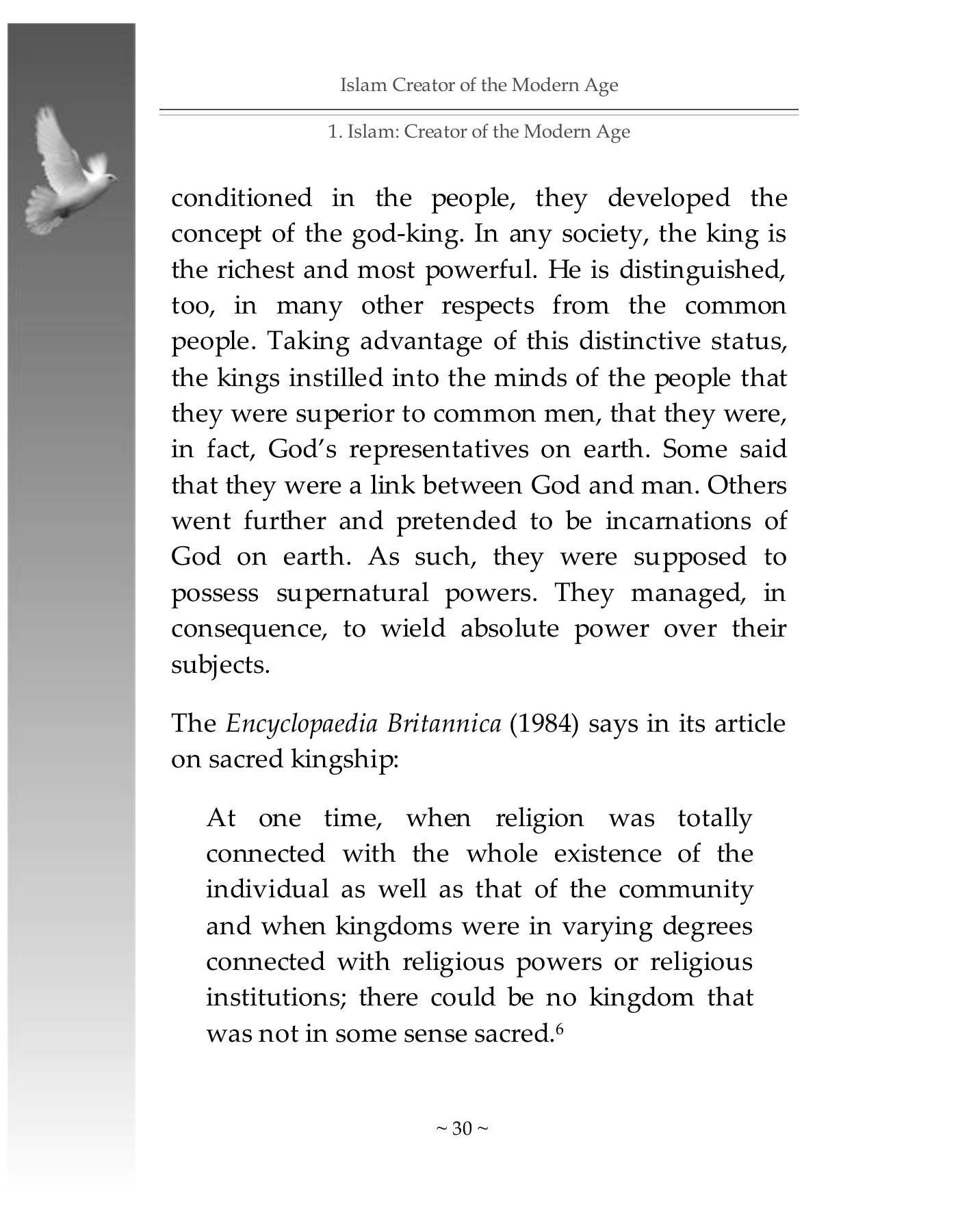 The printed page