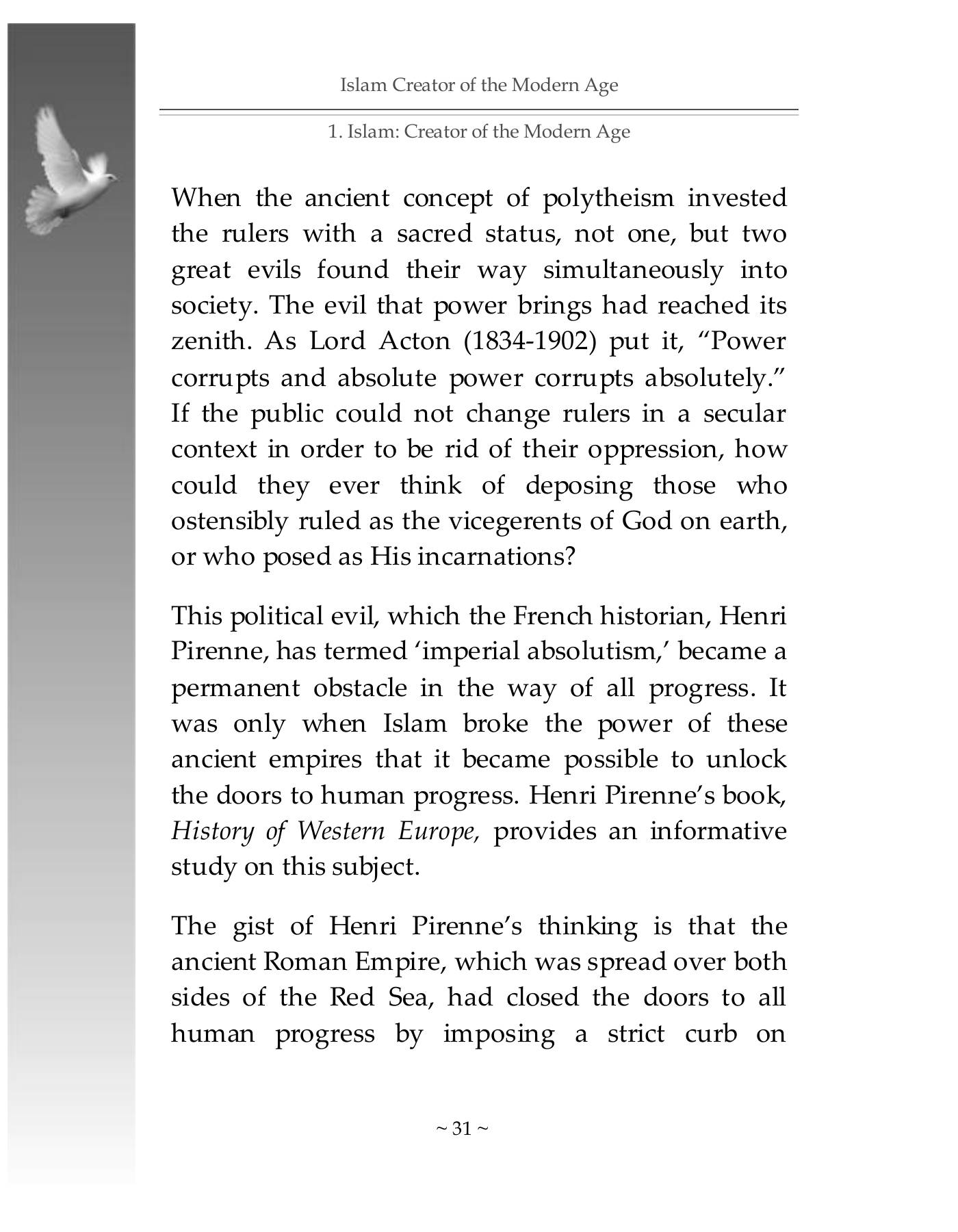 The printed page