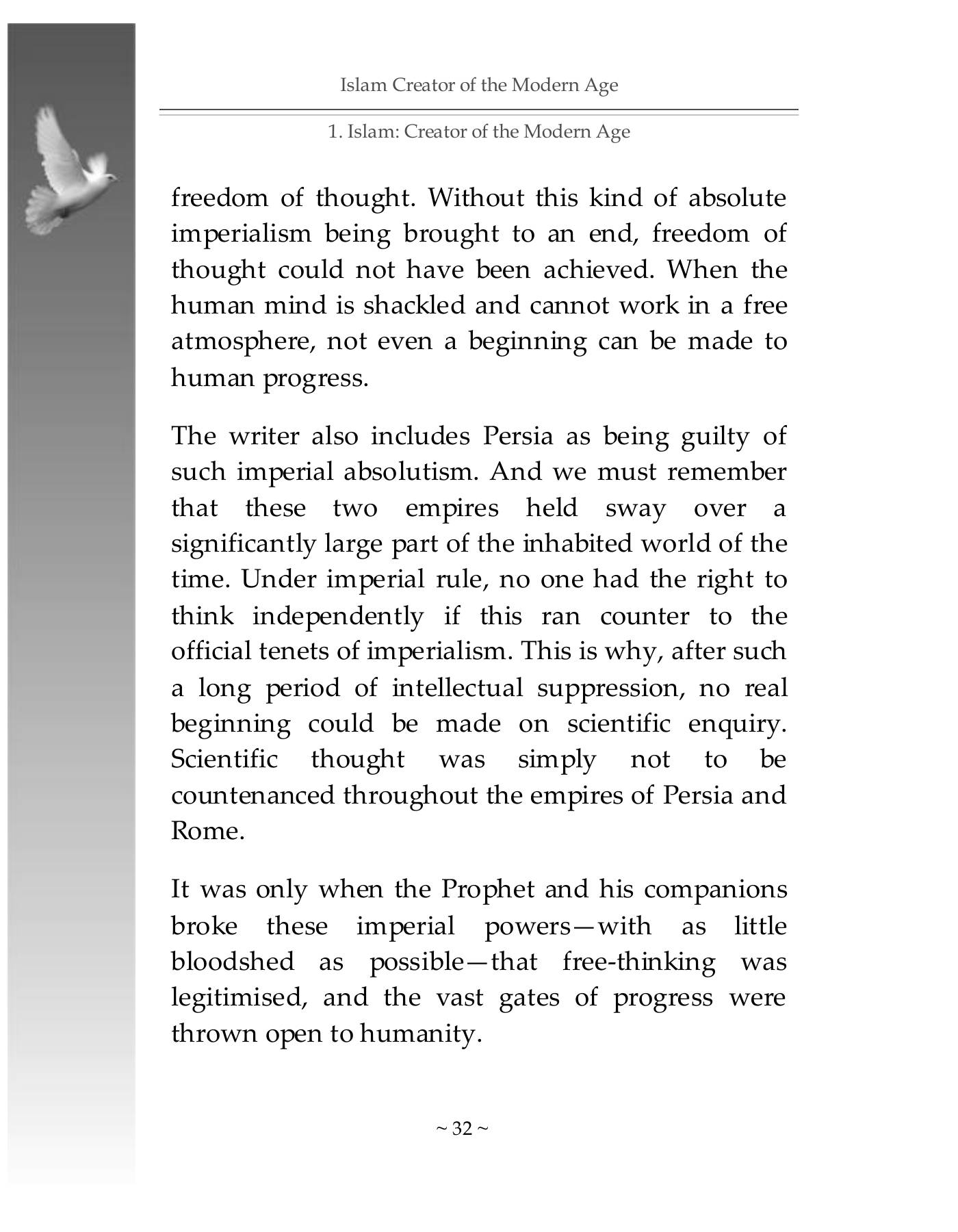 The printed page