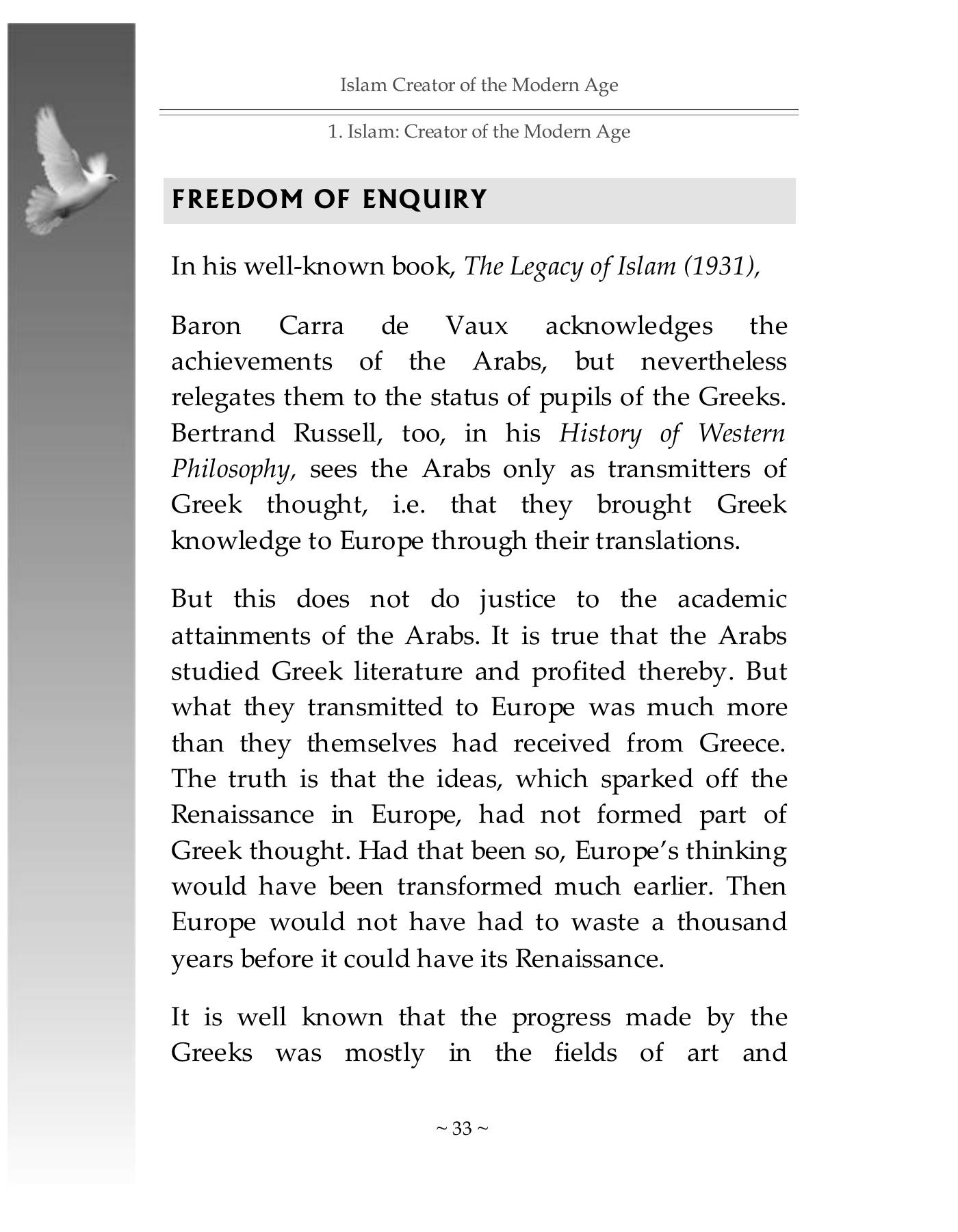 The printed page