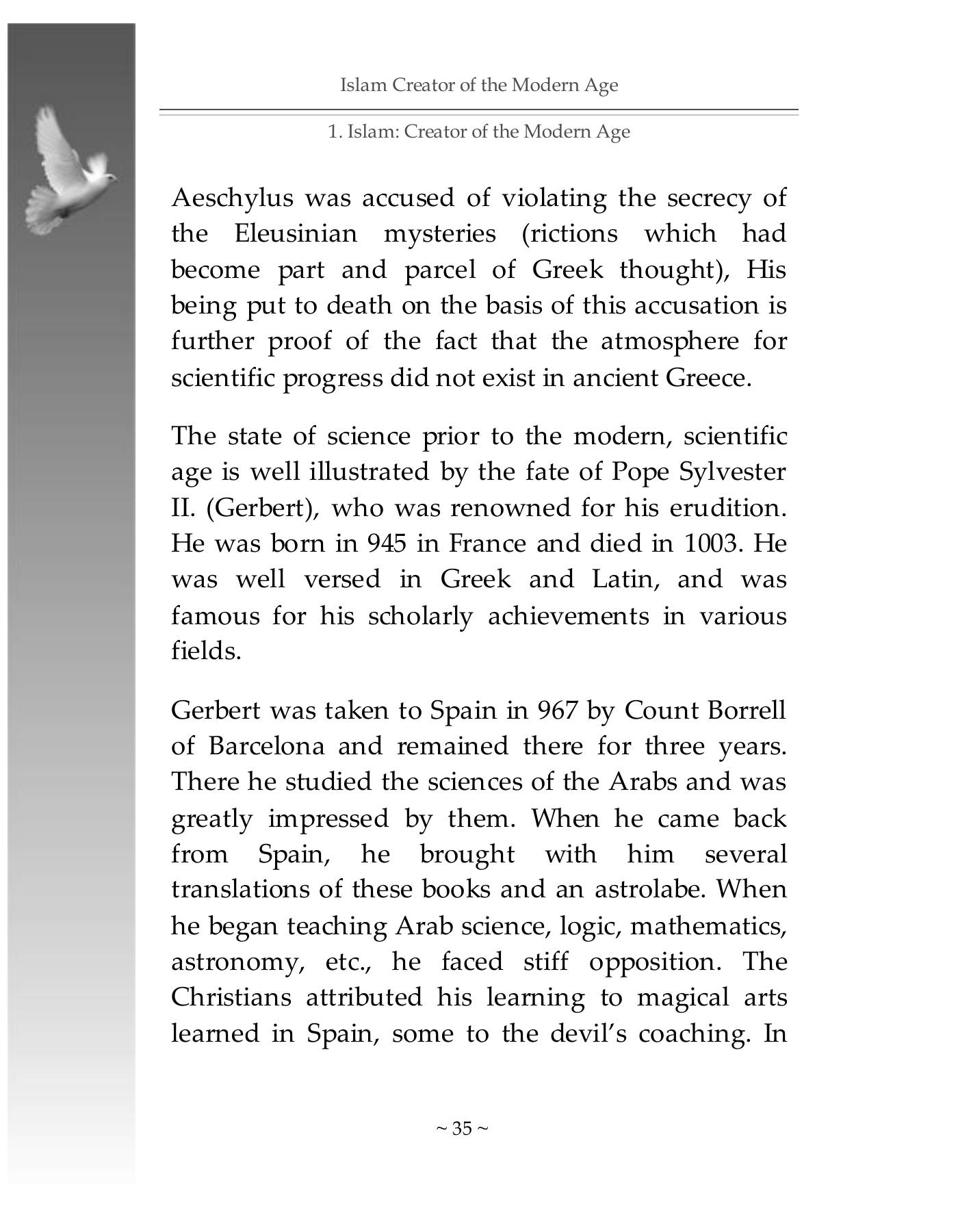 The printed page