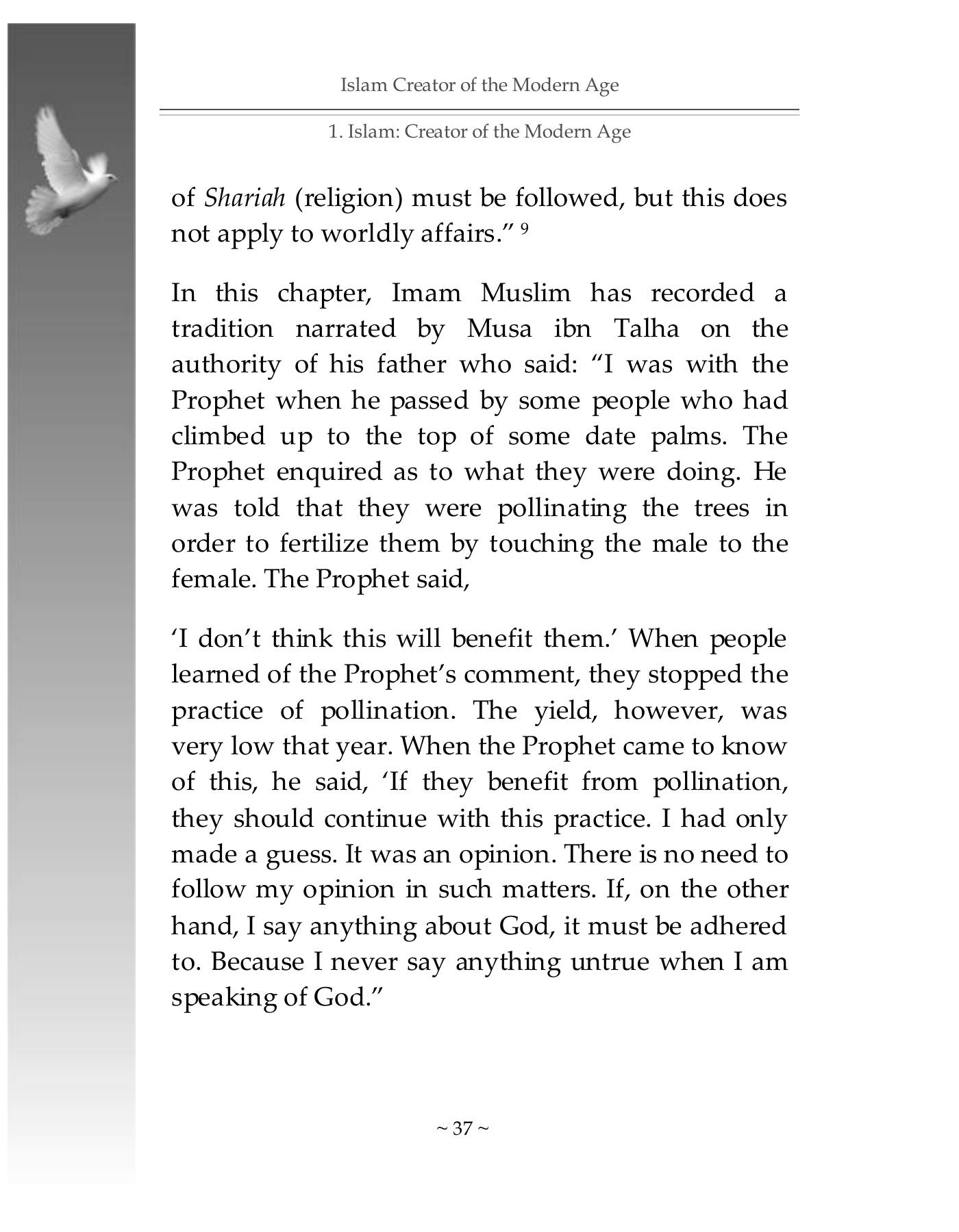 The printed page