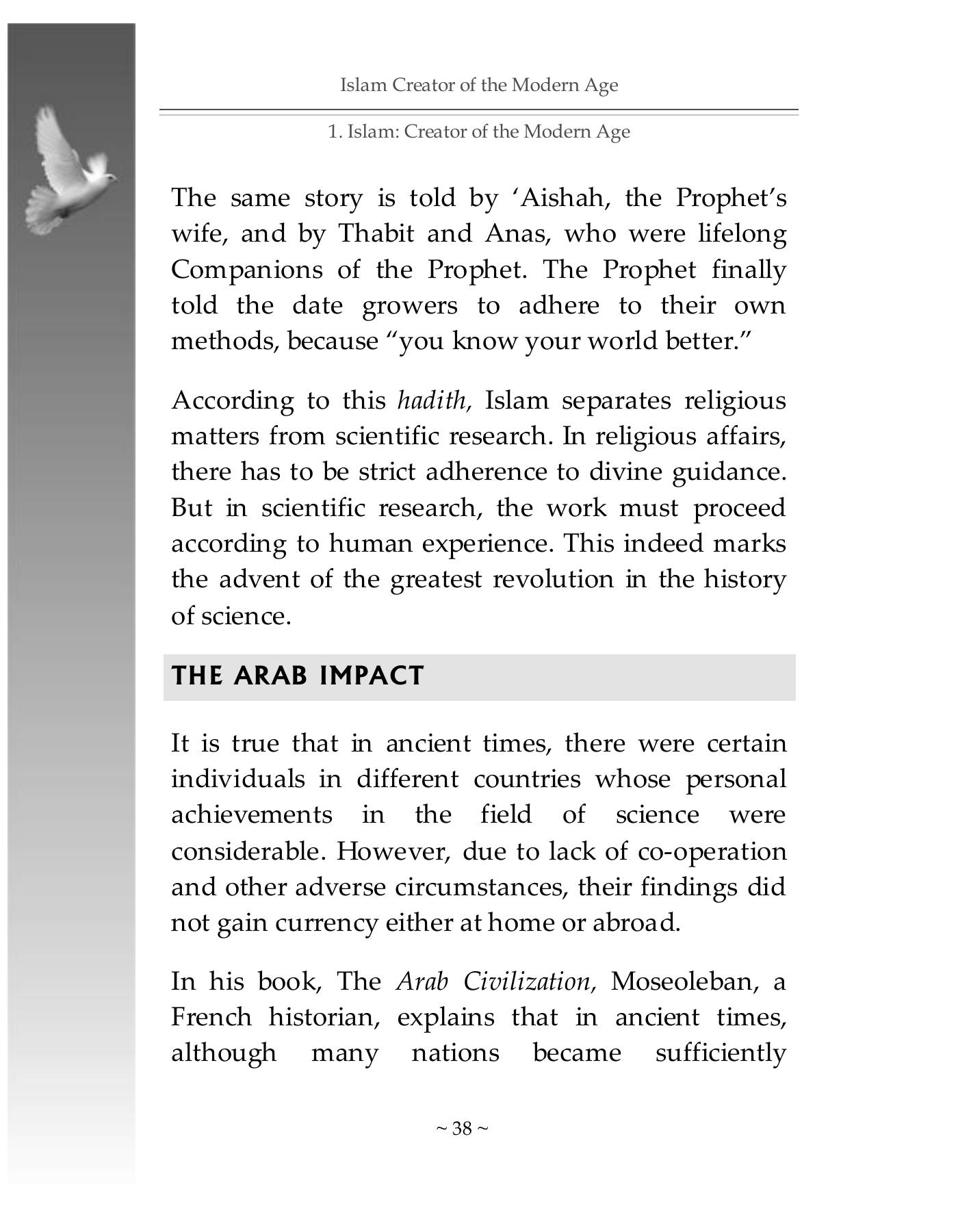 The printed page
