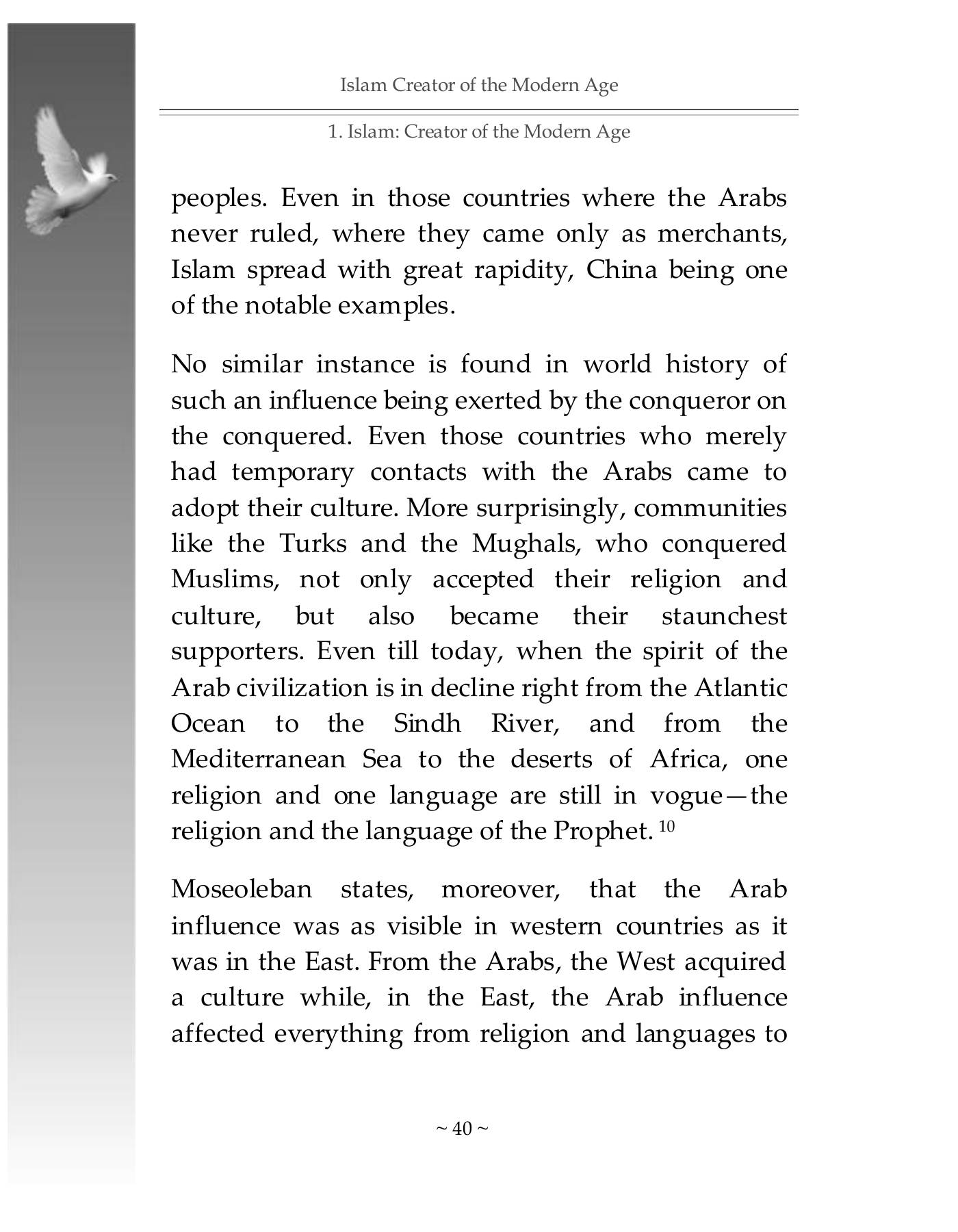 The printed page