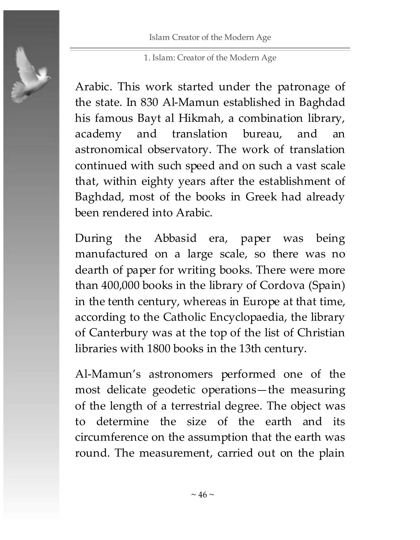 The printed page
