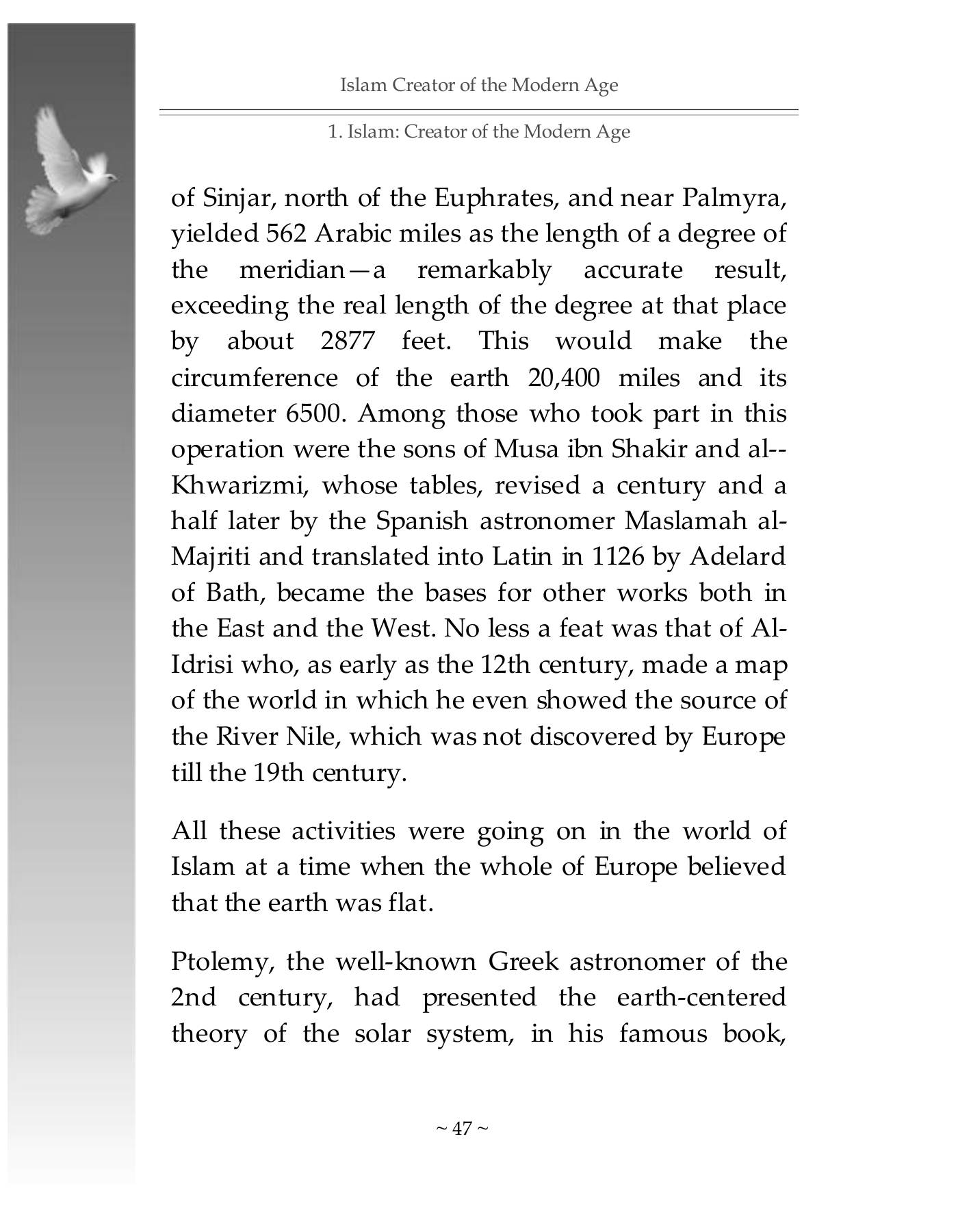 The printed page