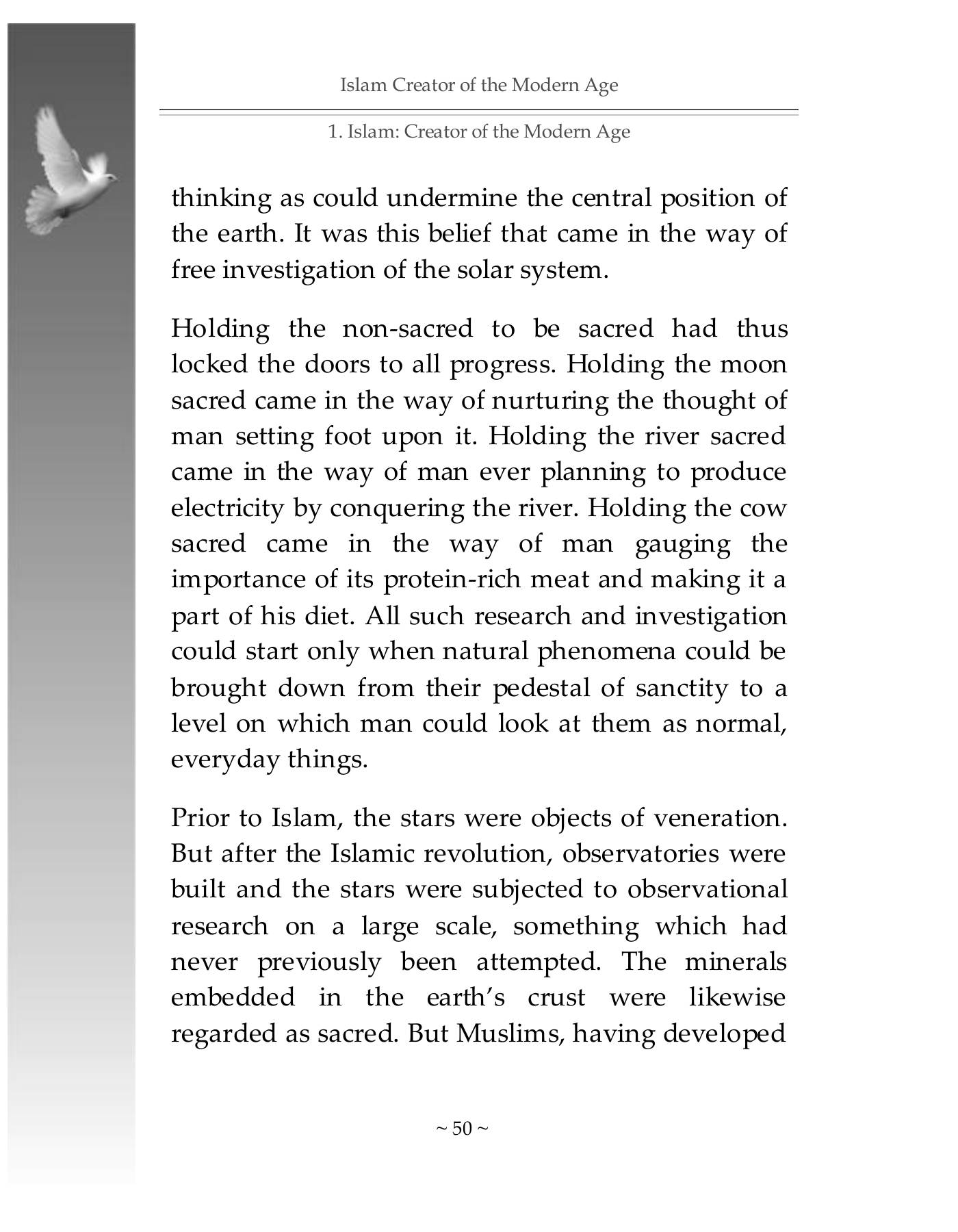 The printed page