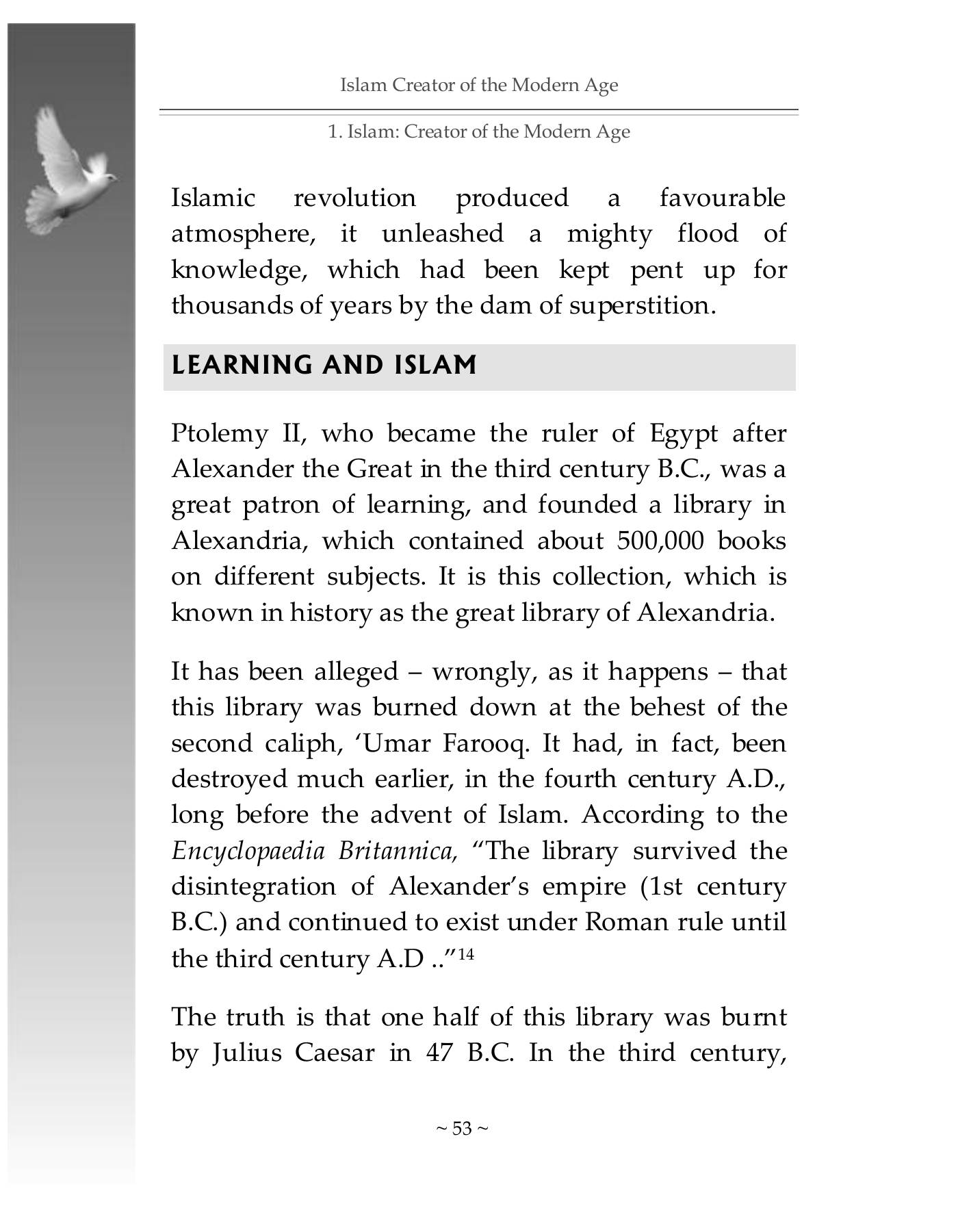The printed page