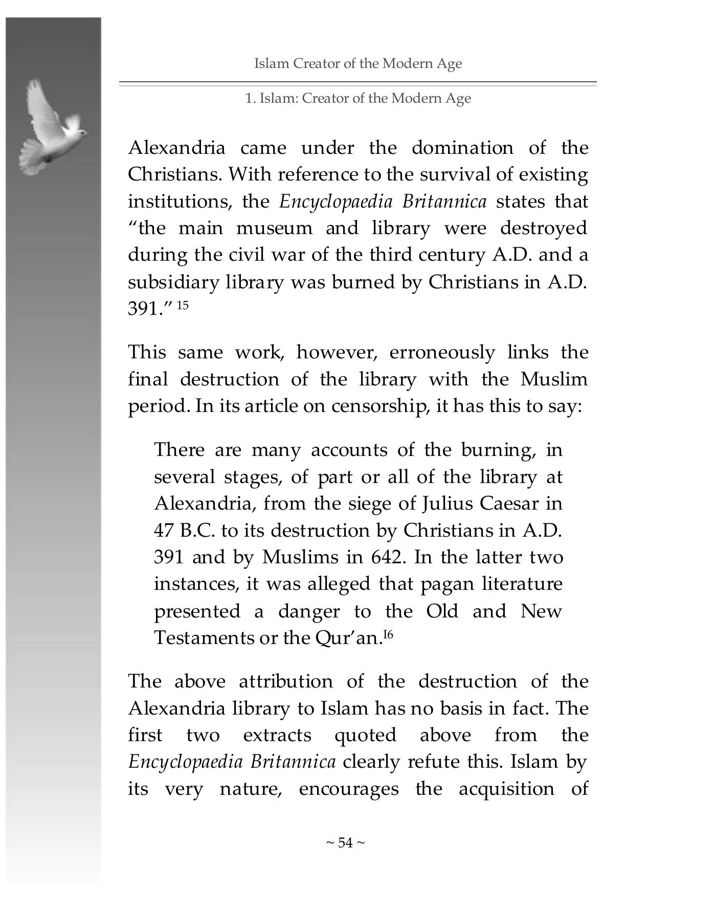 The printed page