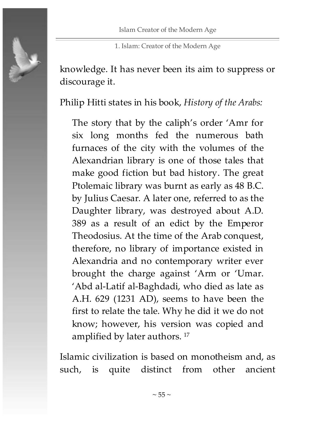The printed page