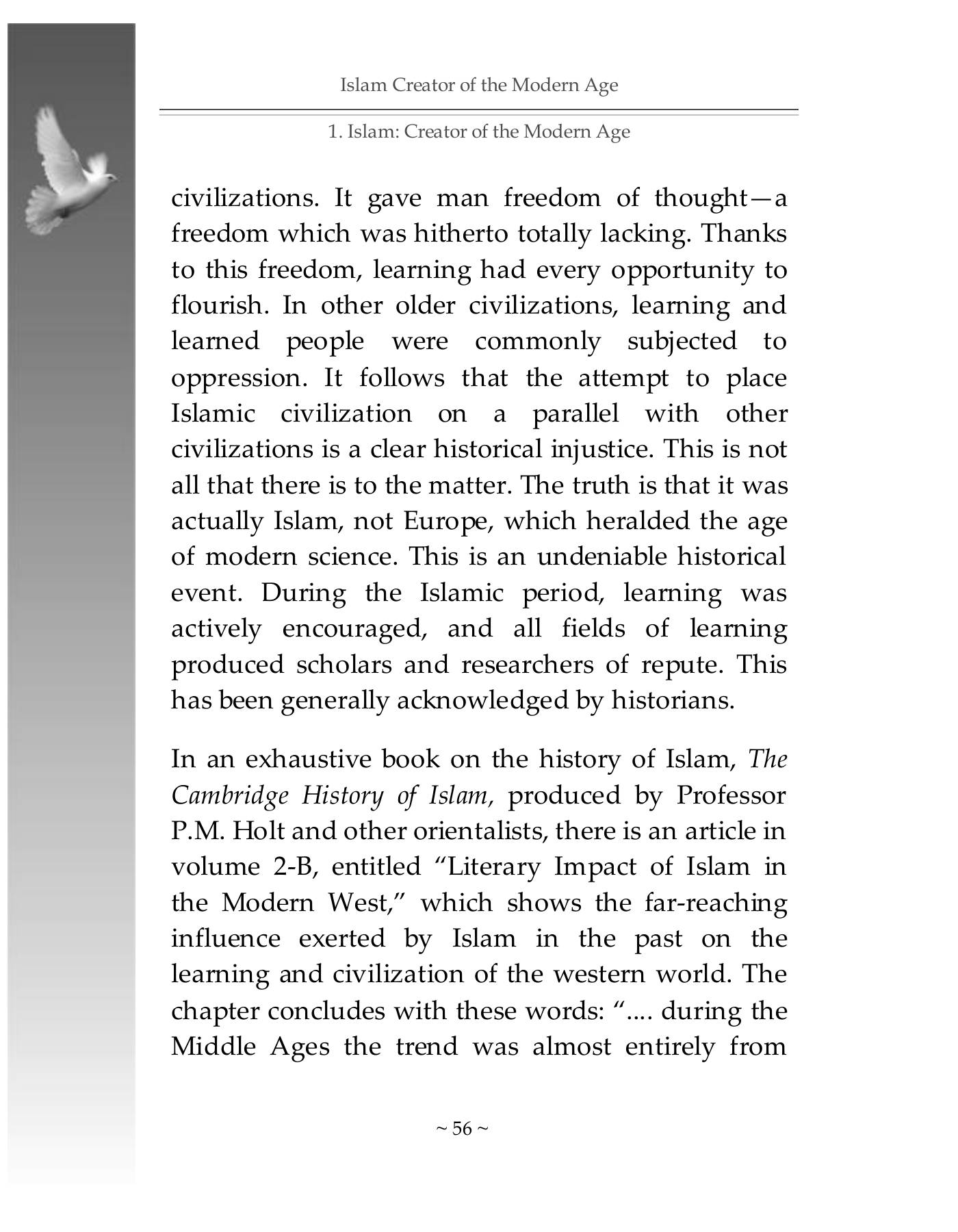 The printed page