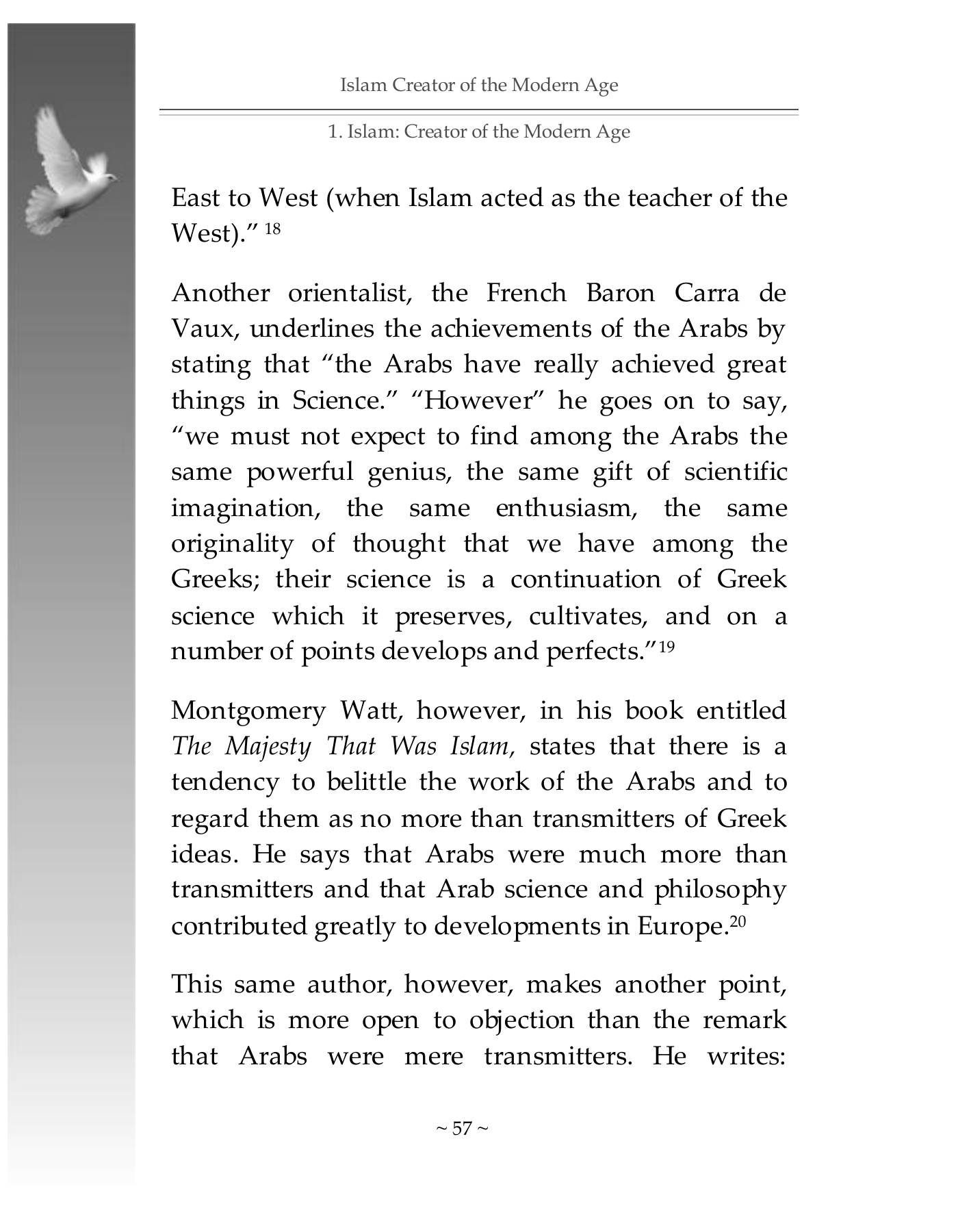 The printed page