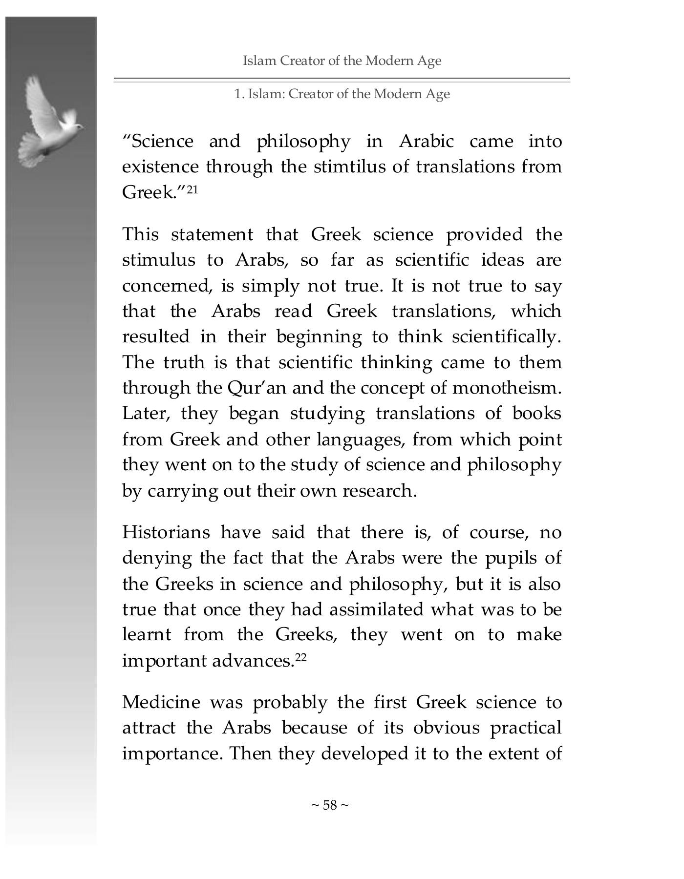 The printed page