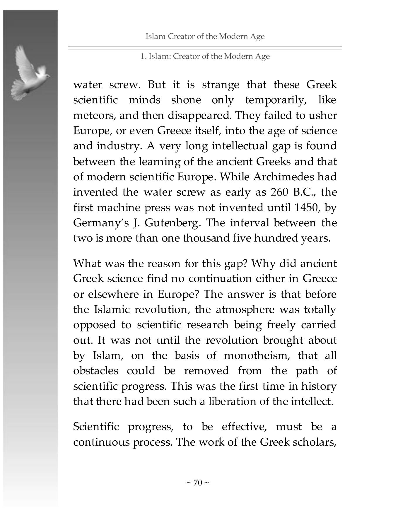 The printed page
