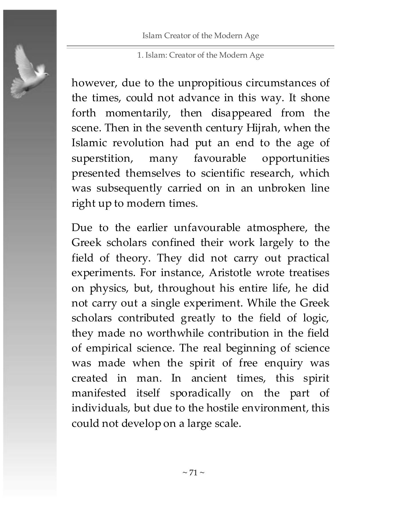The printed page