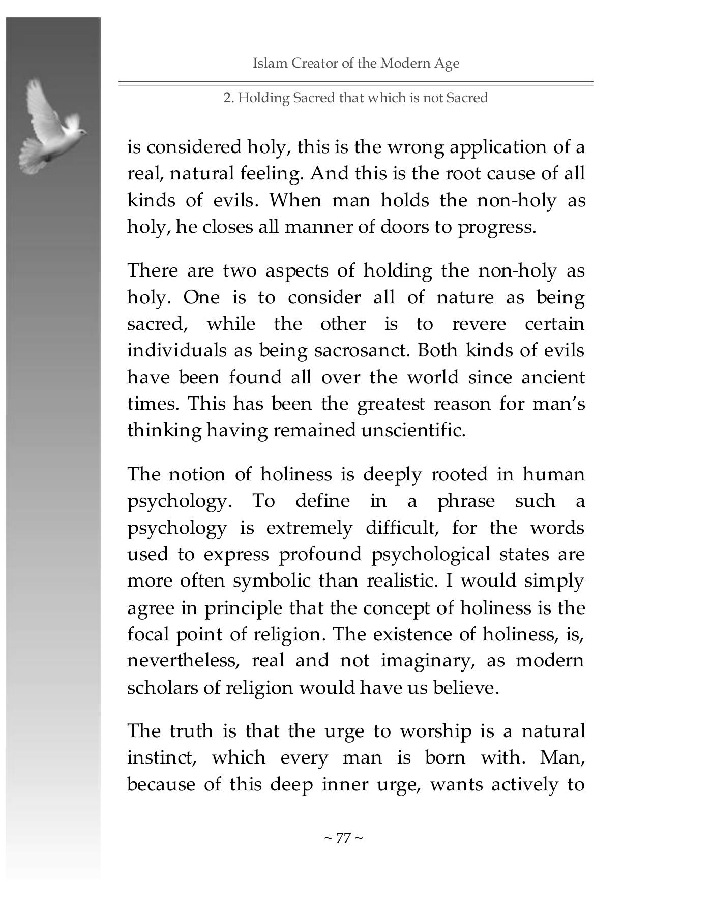 The printed page