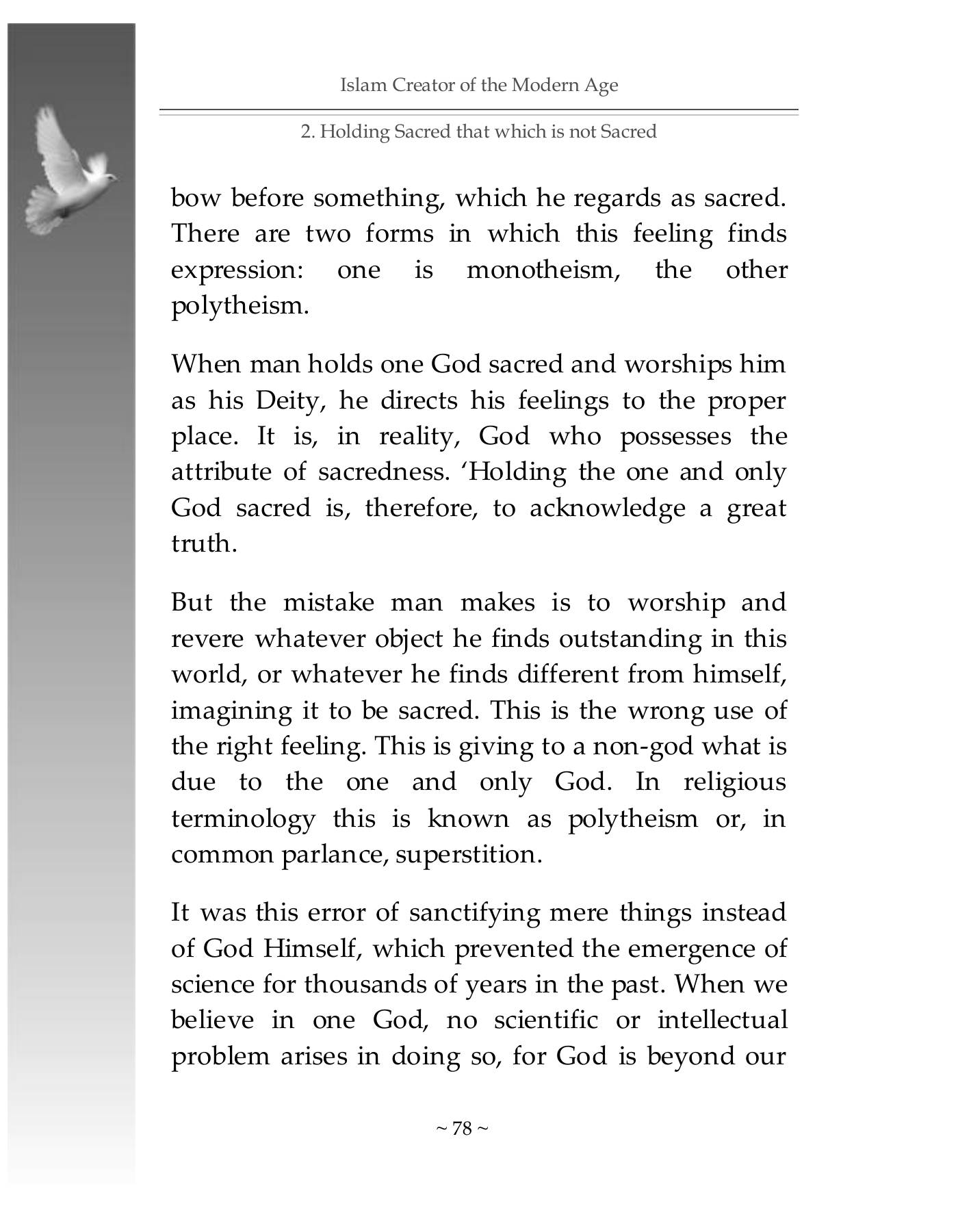 The printed page