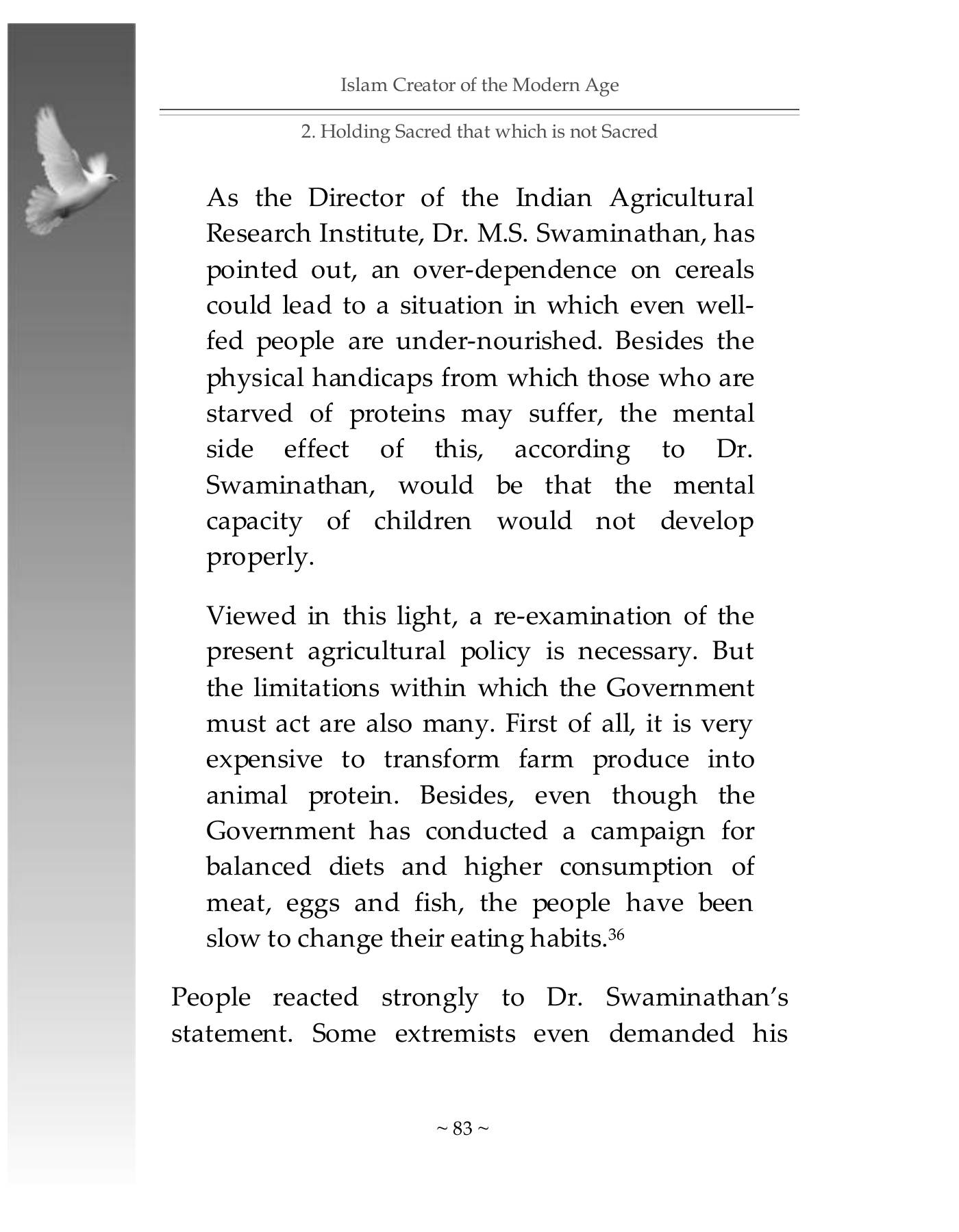 The printed page