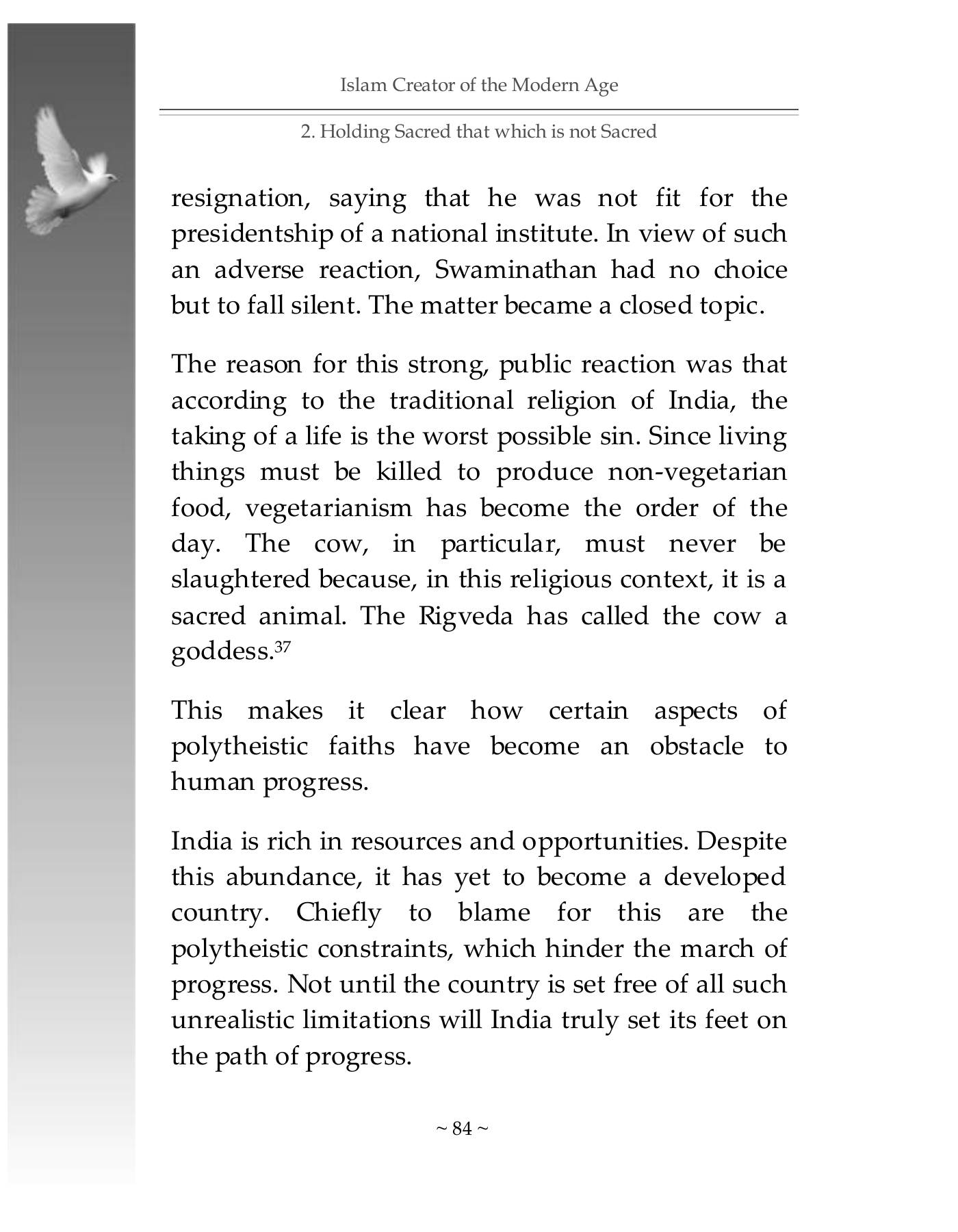 The printed page