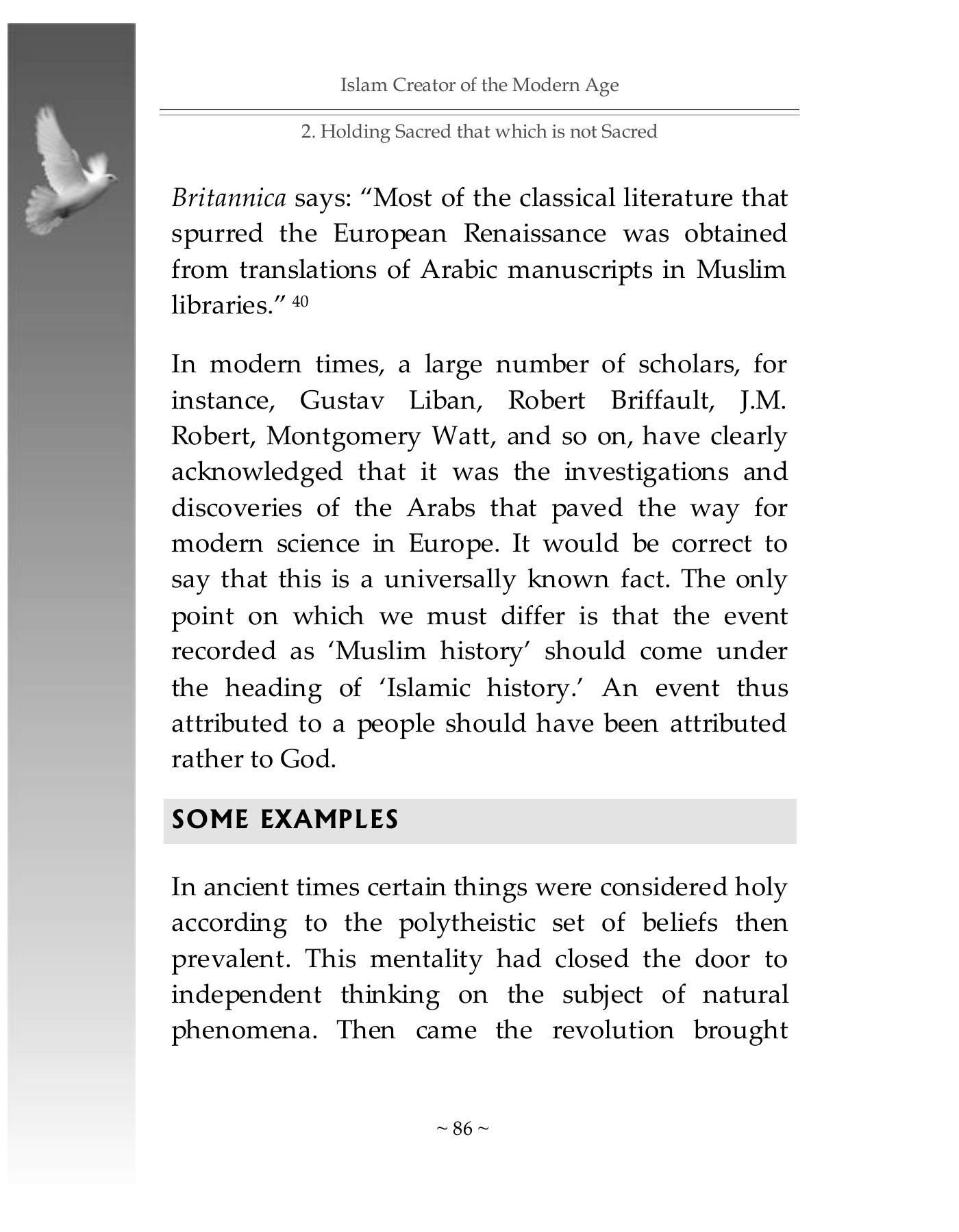 The printed page